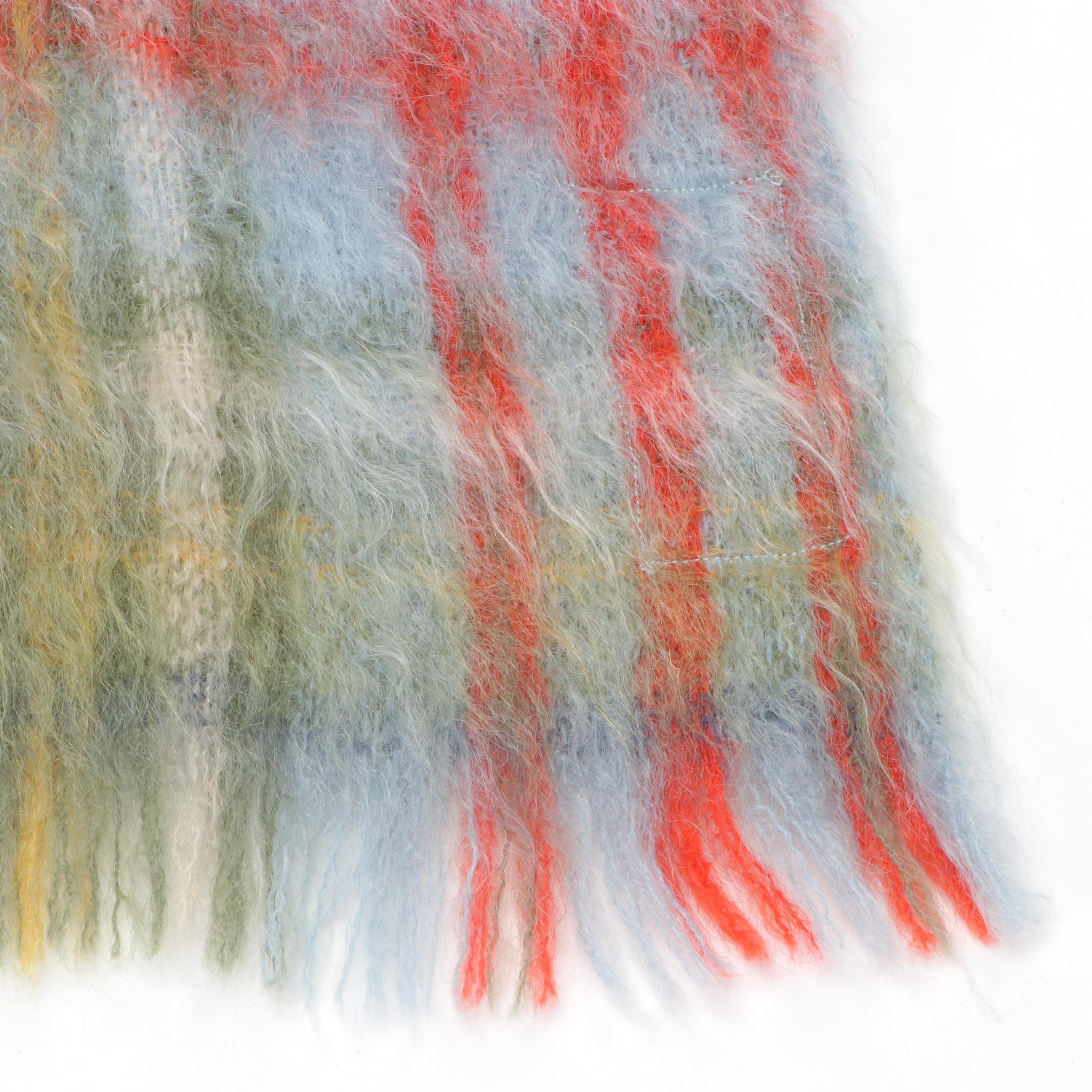 Andrew Stewart Anderson Scottish Mohair Blanket