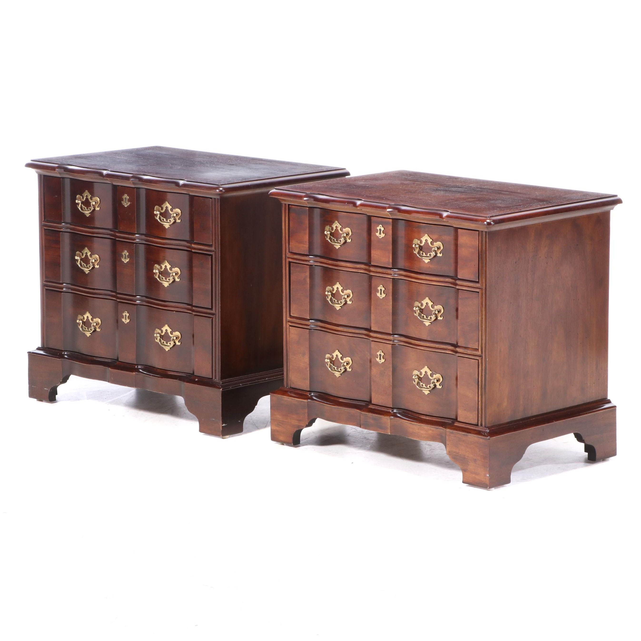 Henredon "Folio Fourteen" Mahogany Nightstands