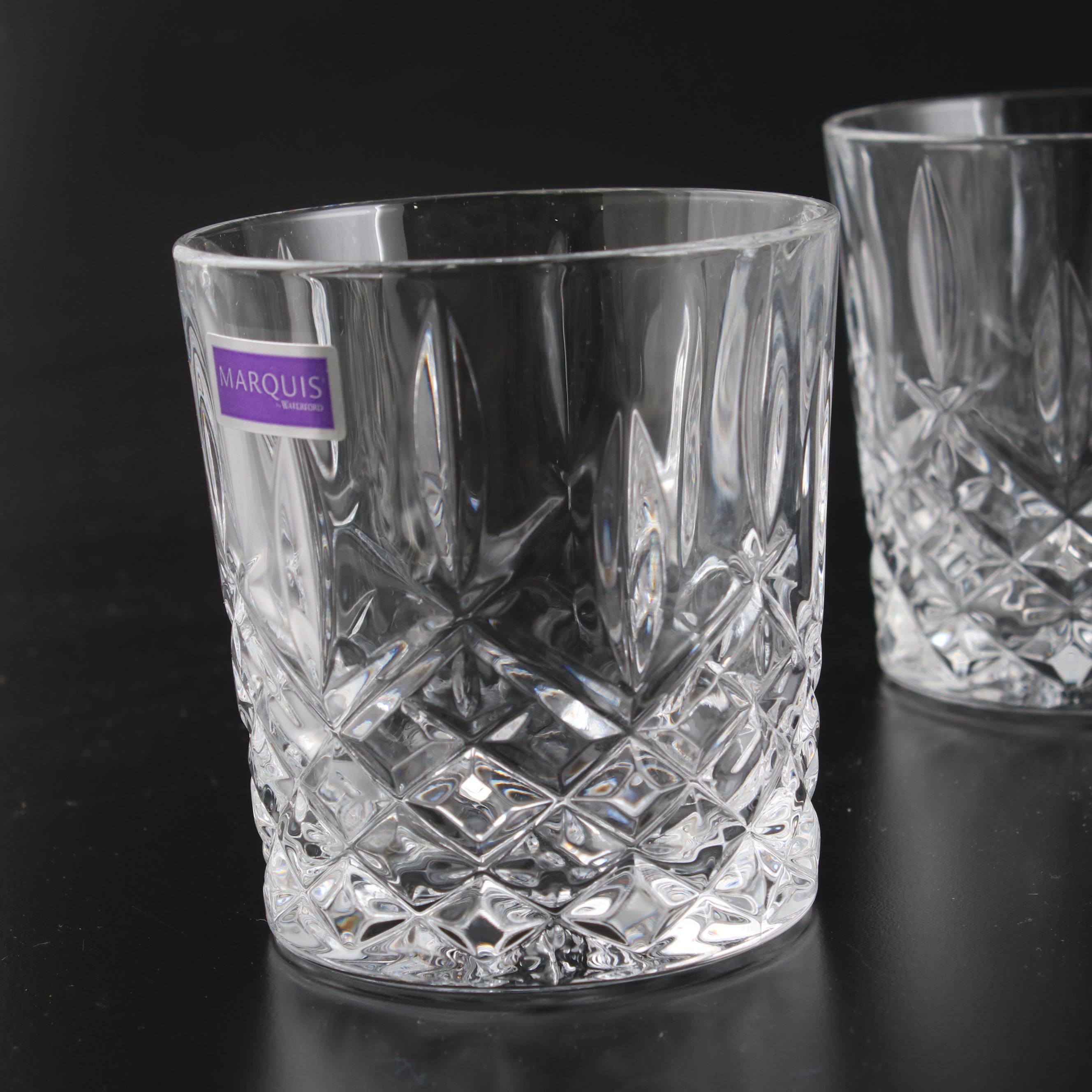 Marquis by Waterford Crystal "Markham" Double Old Fashioned Glasses