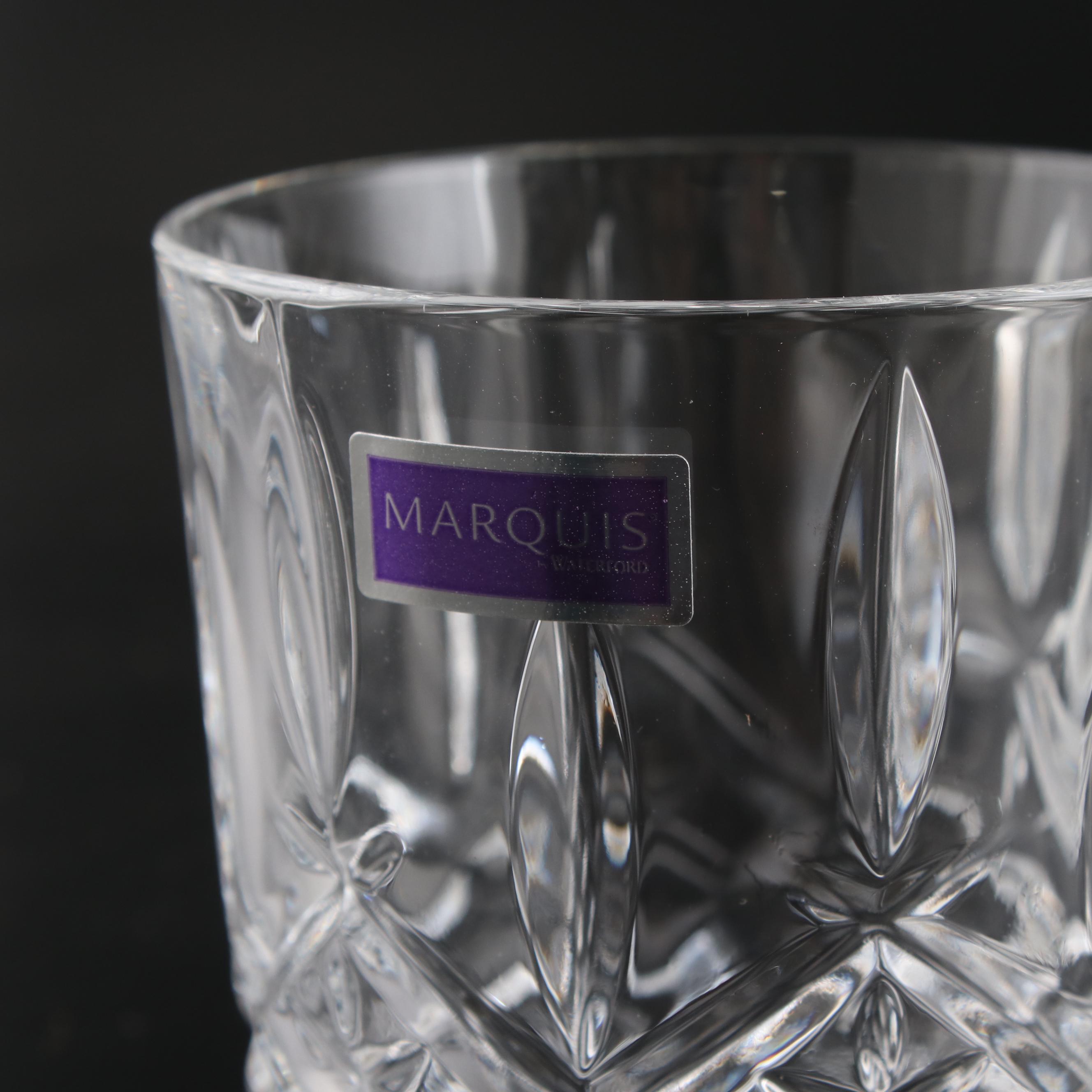Marquis by Waterford Crystal "Markham" Double Old Fashioned Glasses