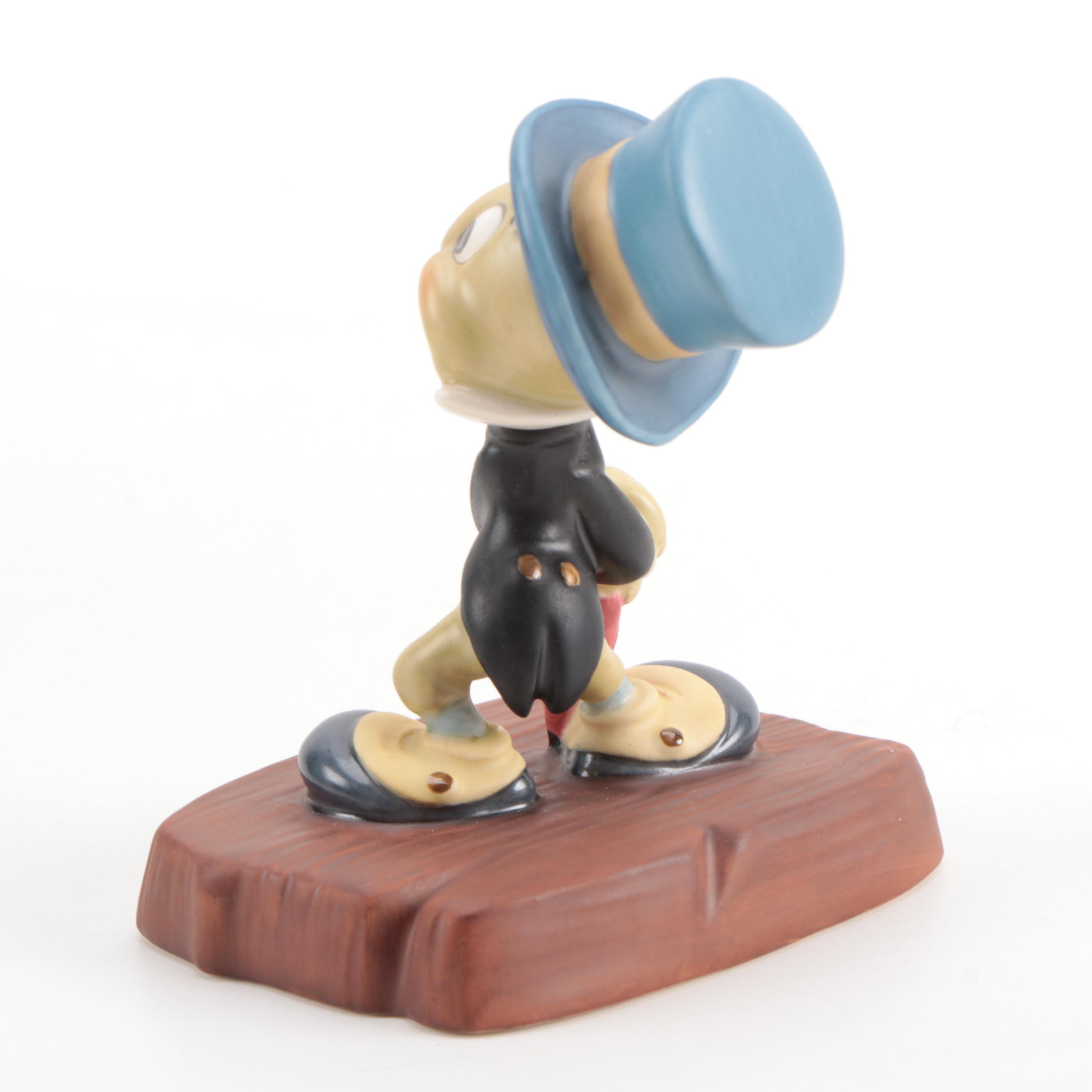 Walt Disney "Pinocchio" Collection Jiminy Cricket Porcelain Figurine