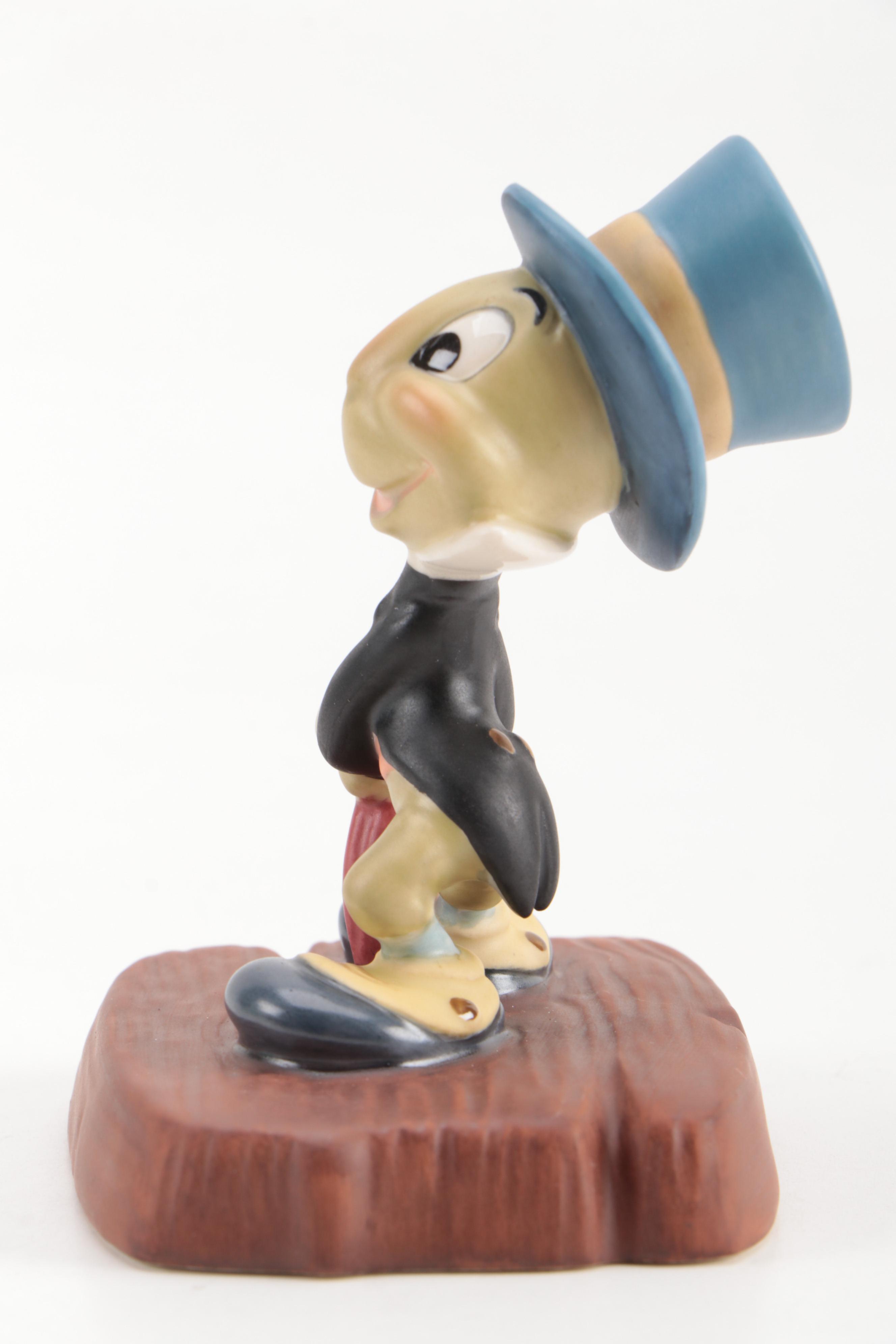 Walt Disney "Pinocchio" Collection Jiminy Cricket Porcelain Figurine