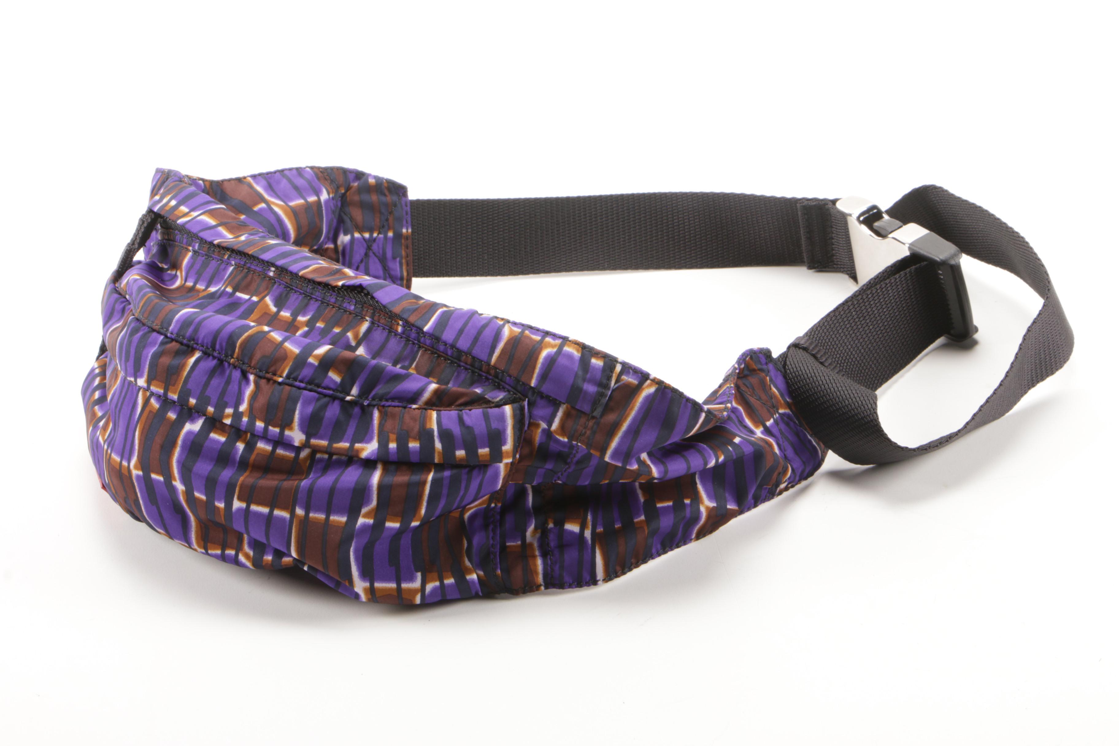 Prada Multicolor Nylon Piuma Belt Bag