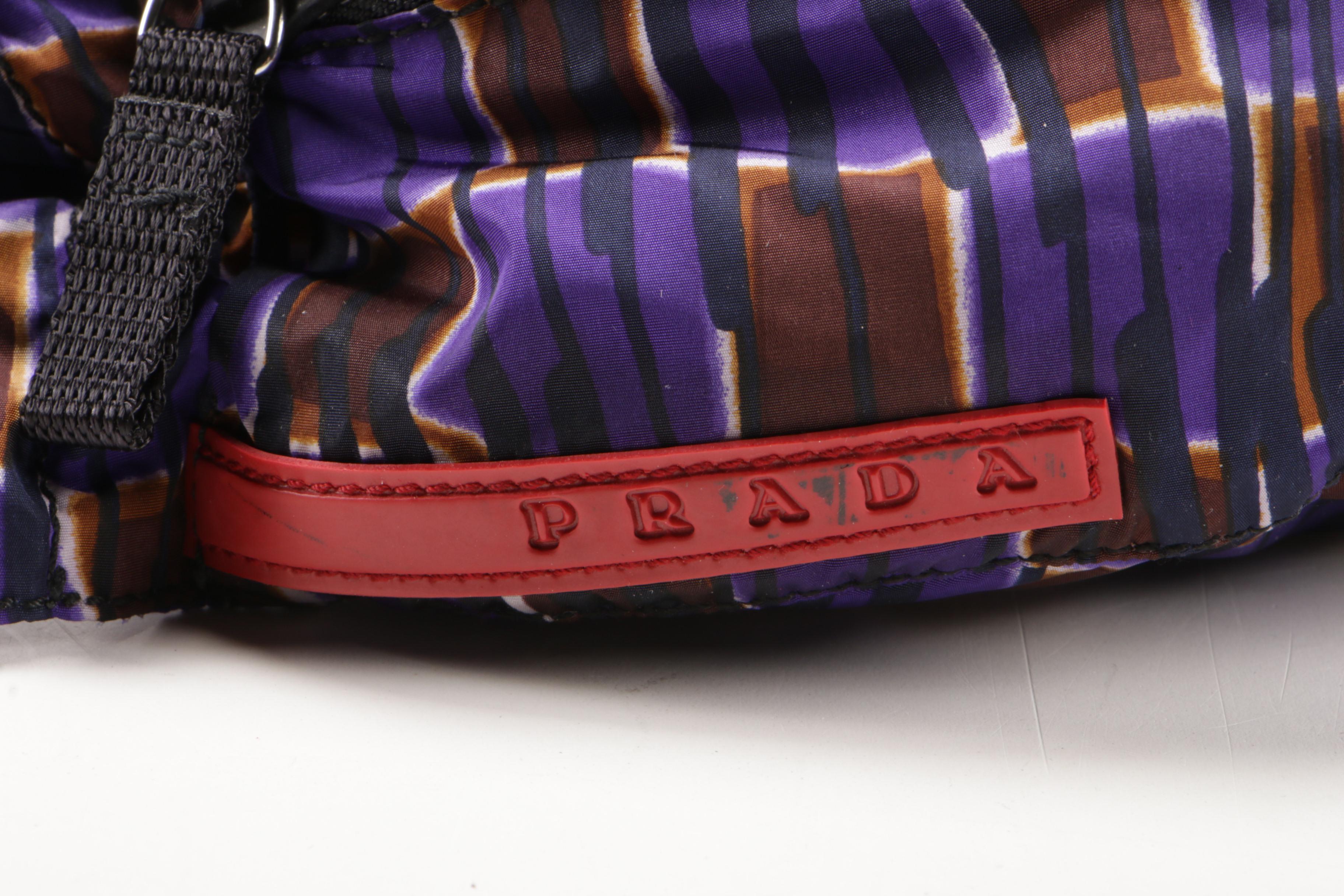 Prada Multicolor Nylon Piuma Belt Bag