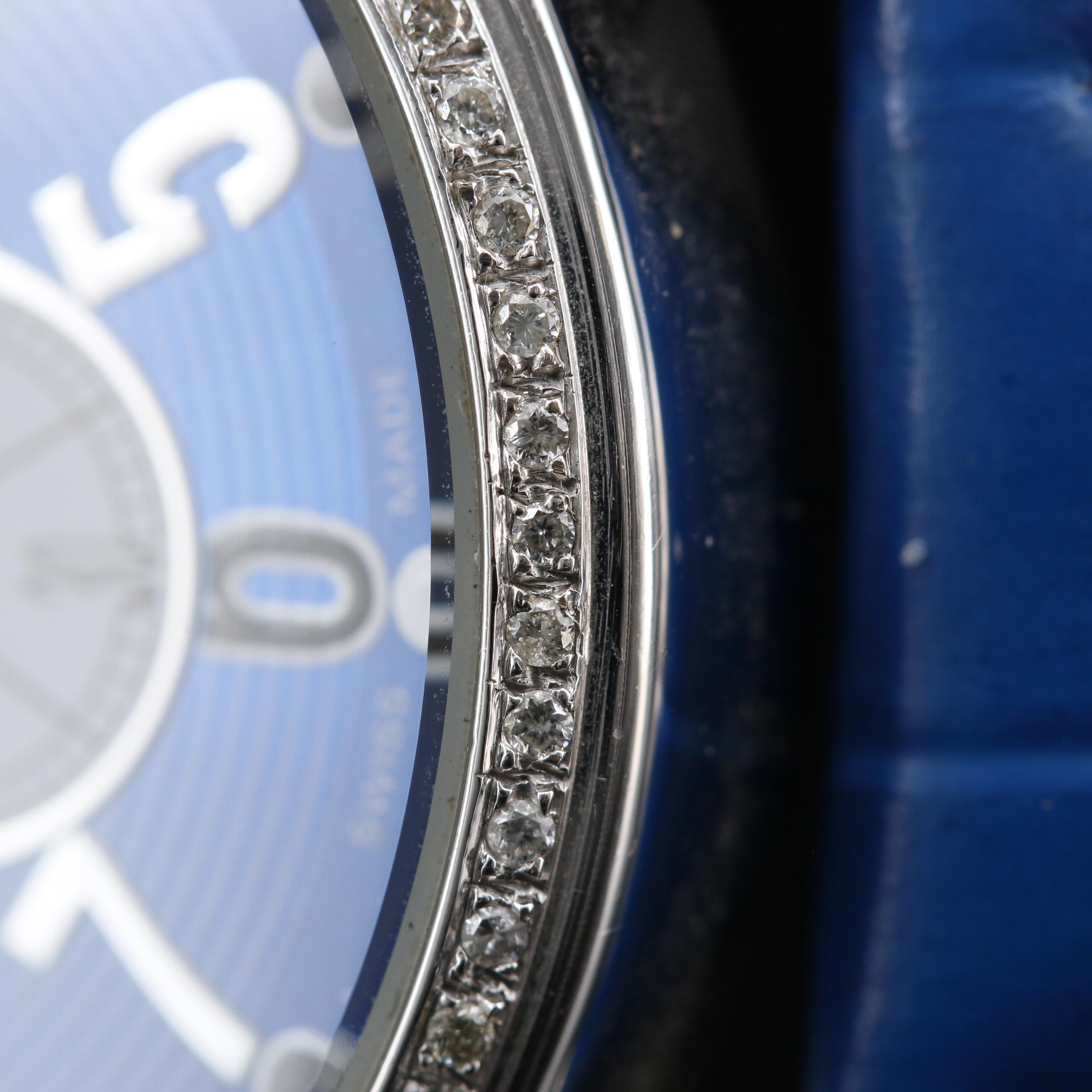 Ritmo Mundo Ocean's Twelve Diamond and Stainless Steel Quartz Watch