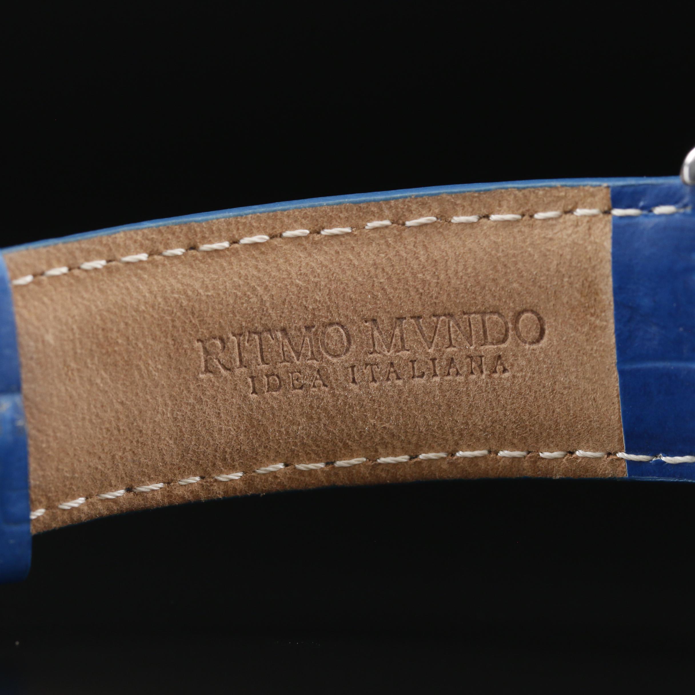 Ritmo Mundo Ocean's Twelve Diamond and Stainless Steel Quartz Watch