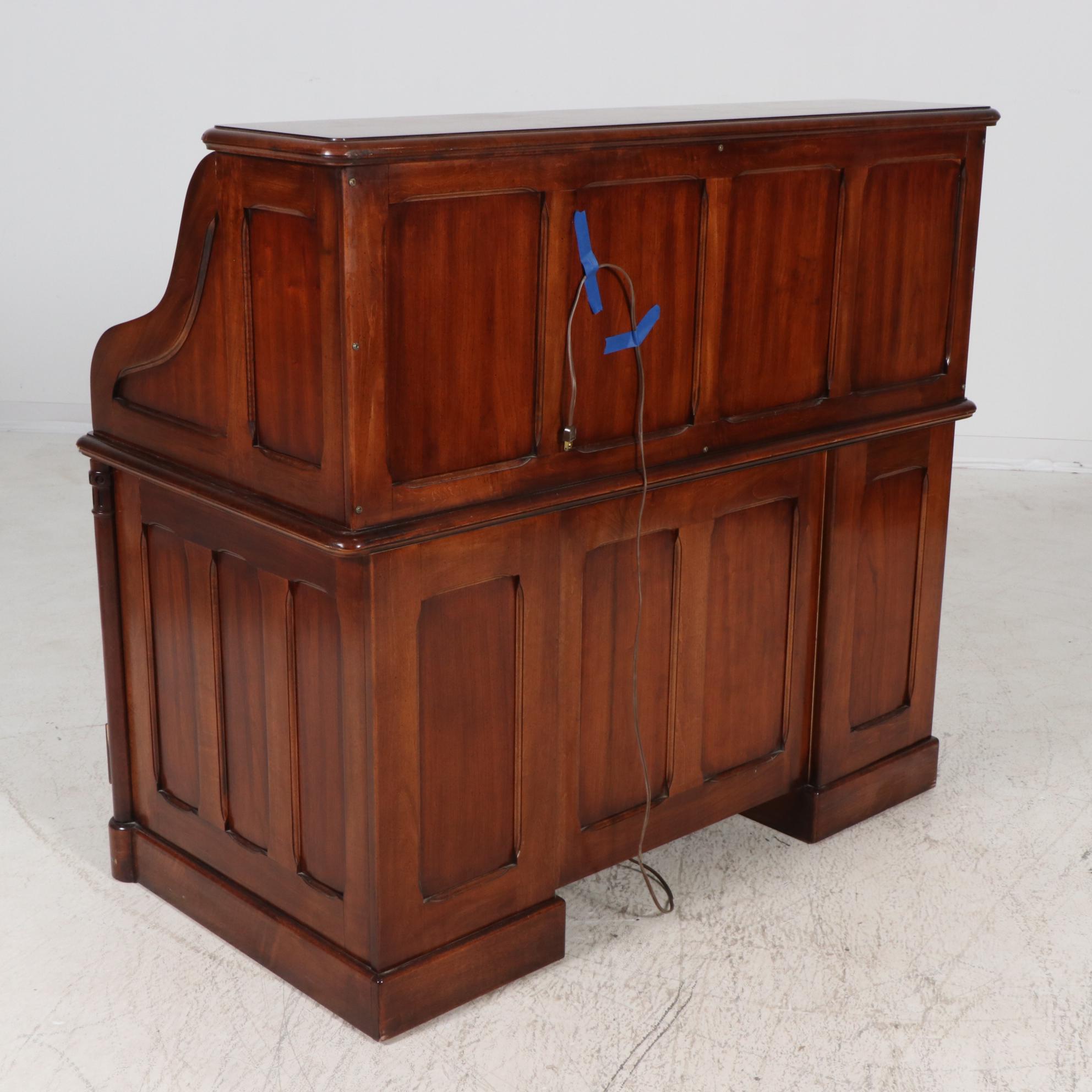 National Furniture Co. Mt. Airy Wood Roll-Top Desk