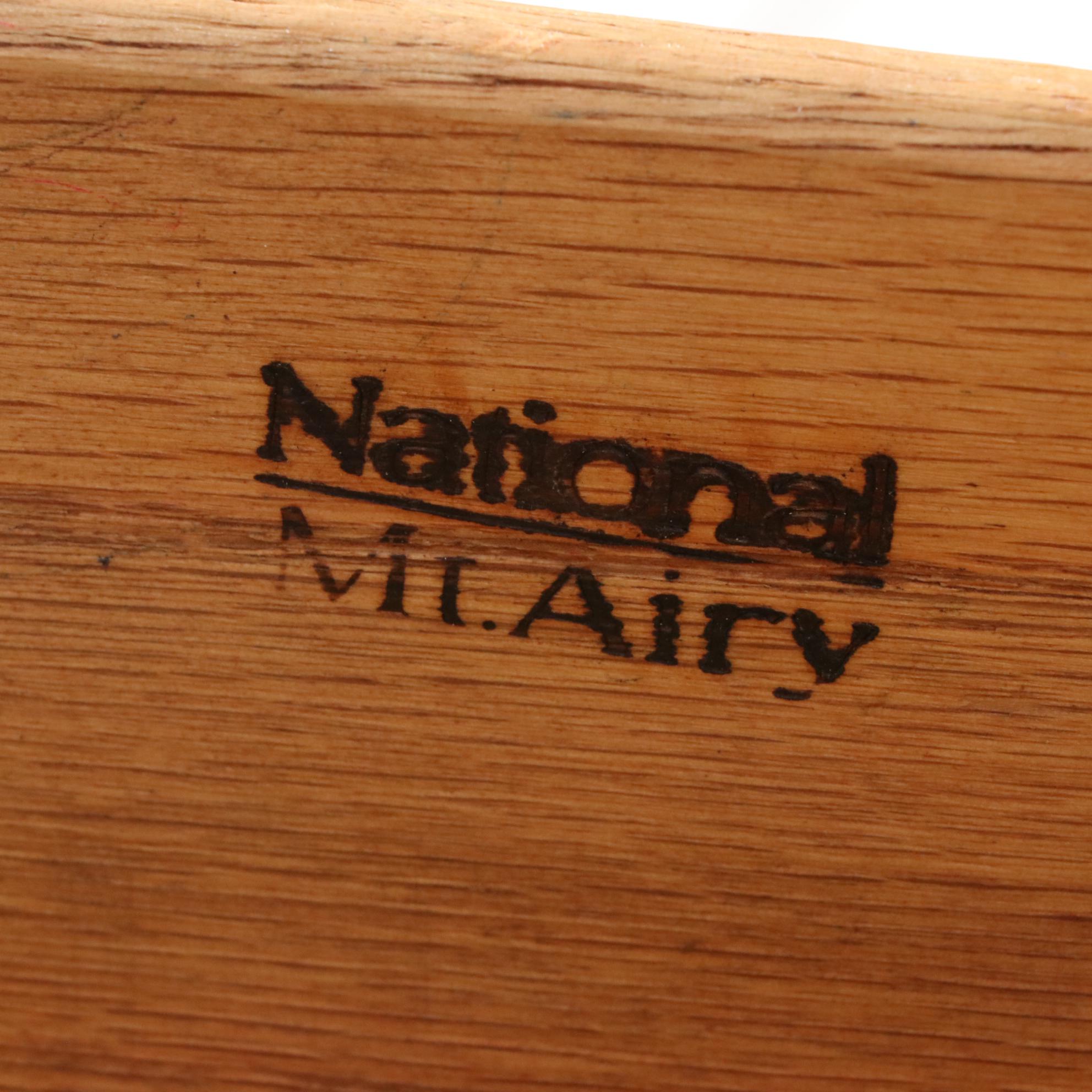 National Furniture Co. Mt. Airy Wood Roll-Top Desk