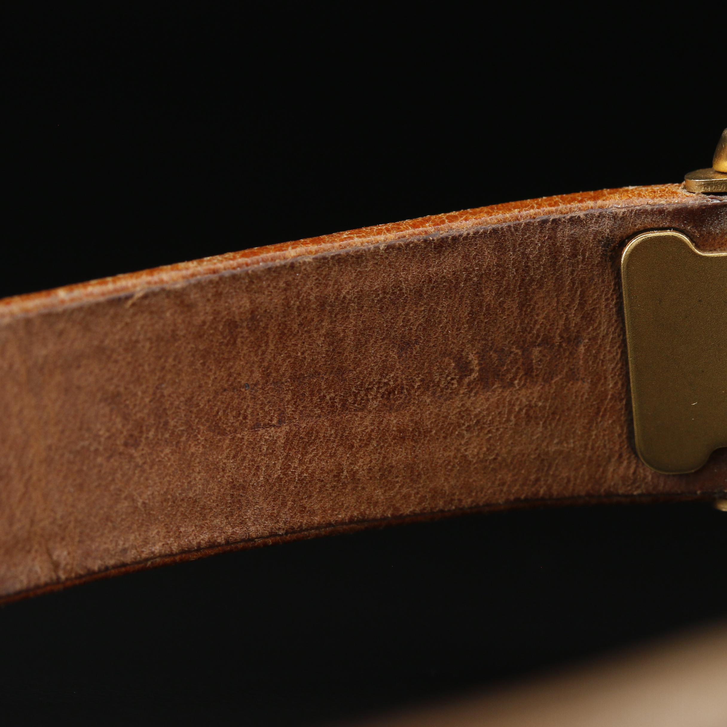 Michael Jordi Texas Longhorn Gold Tone Quartz Watch