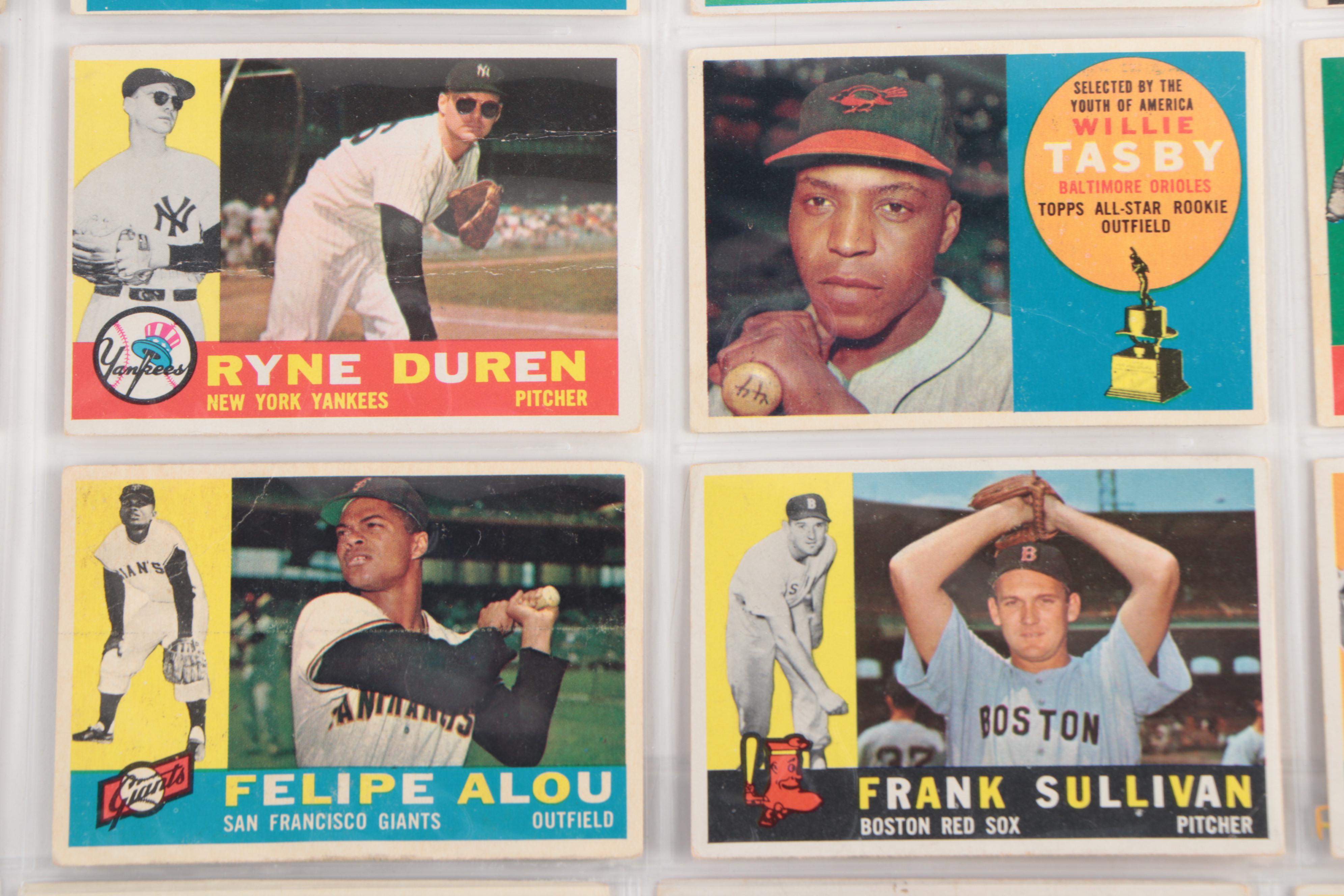 1960 Topps Baseball Cards