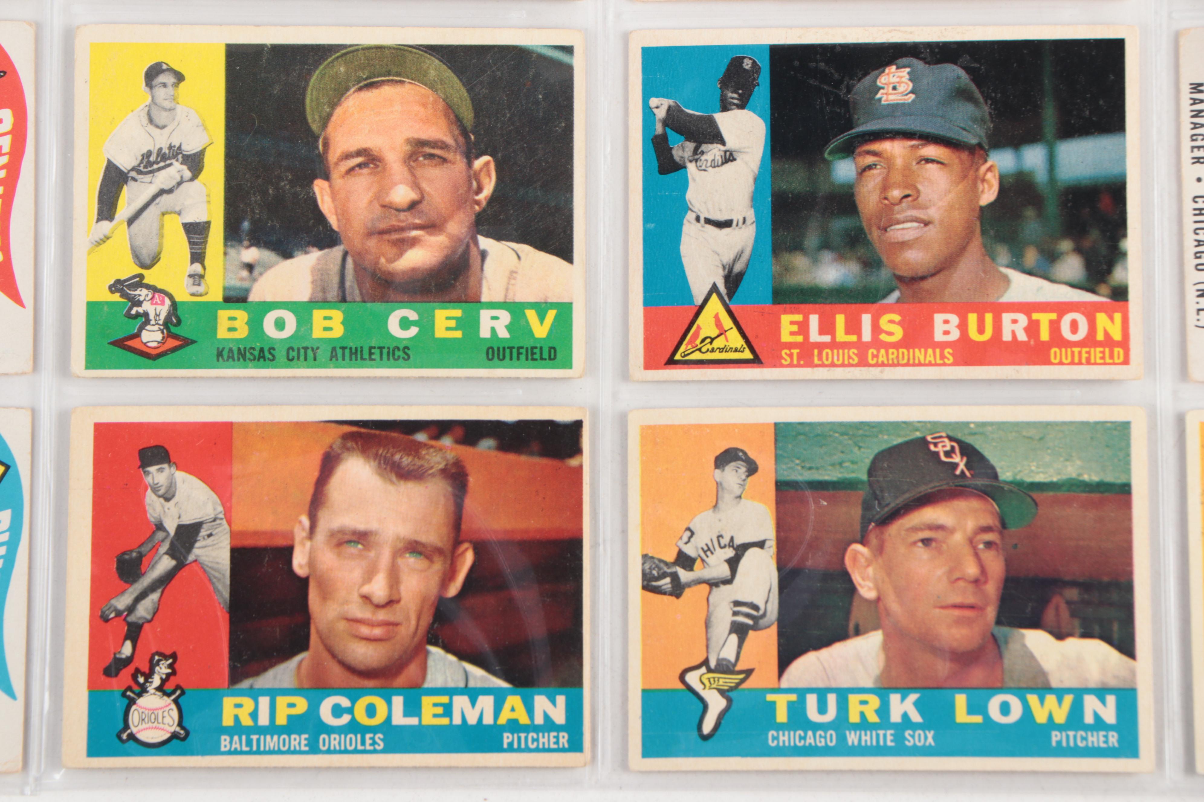 1960 Topps Baseball Cards