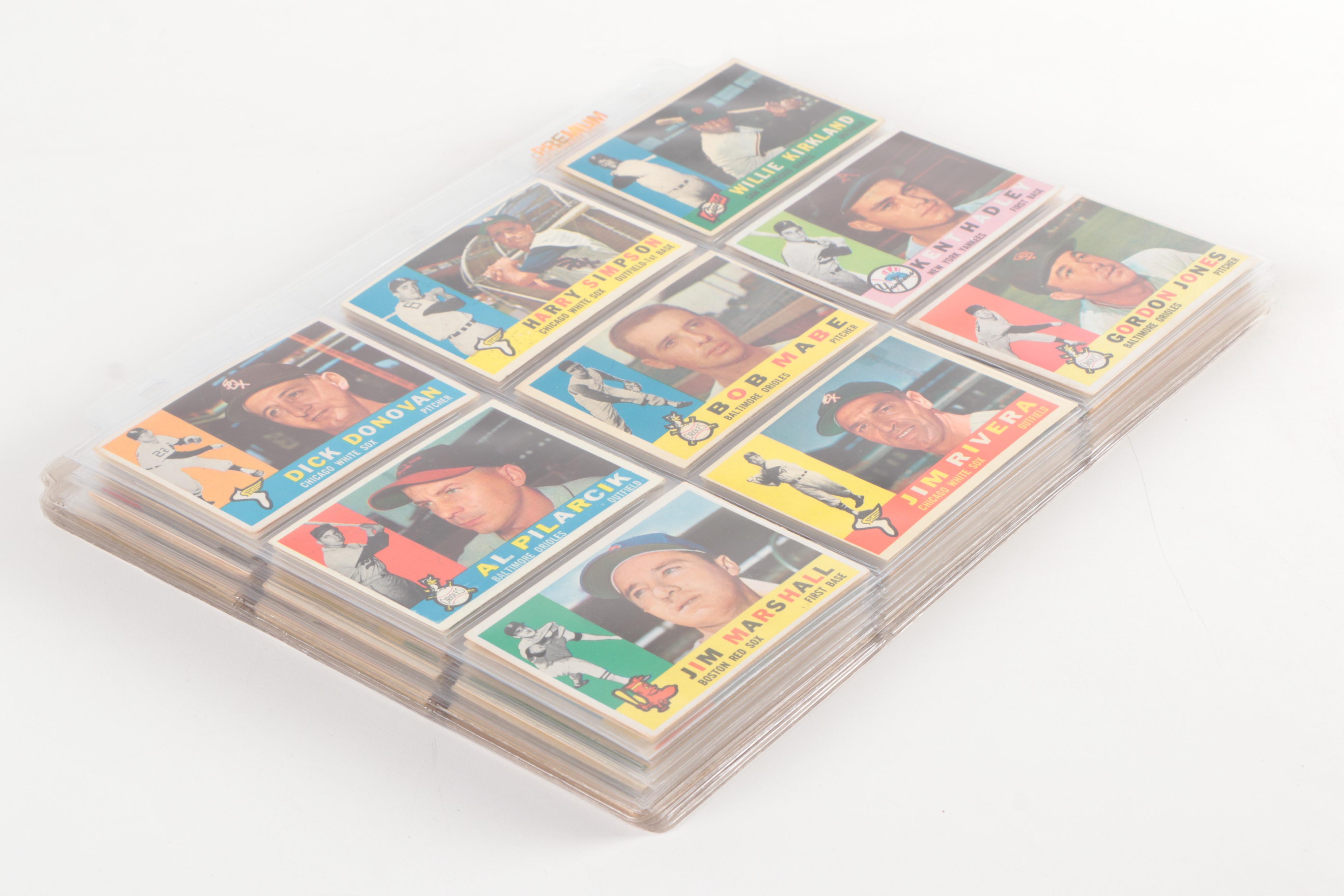 1960 Topps Baseball Cards