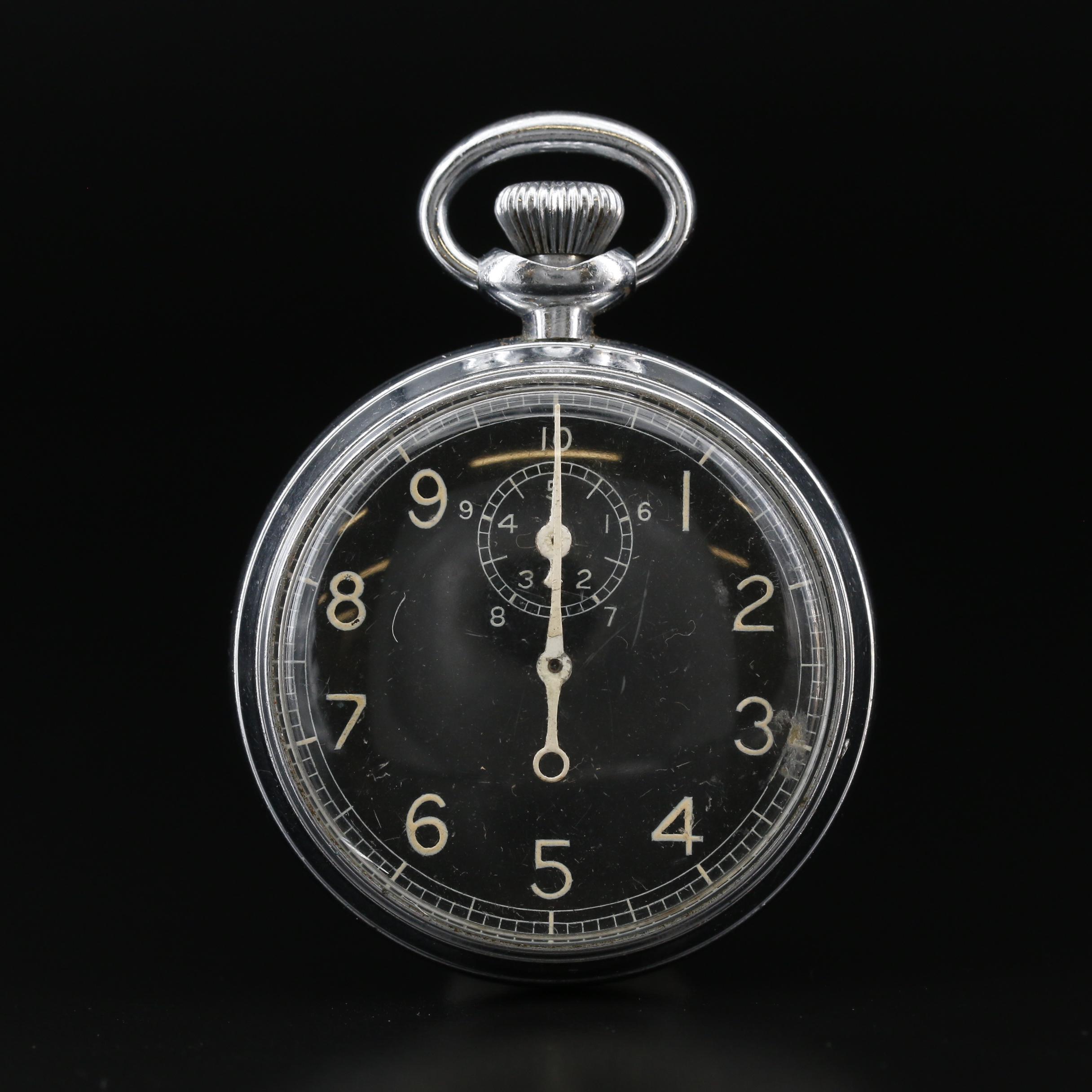 1943 Waltham "A-8" U.S. Military Ground Speed Stopwatch