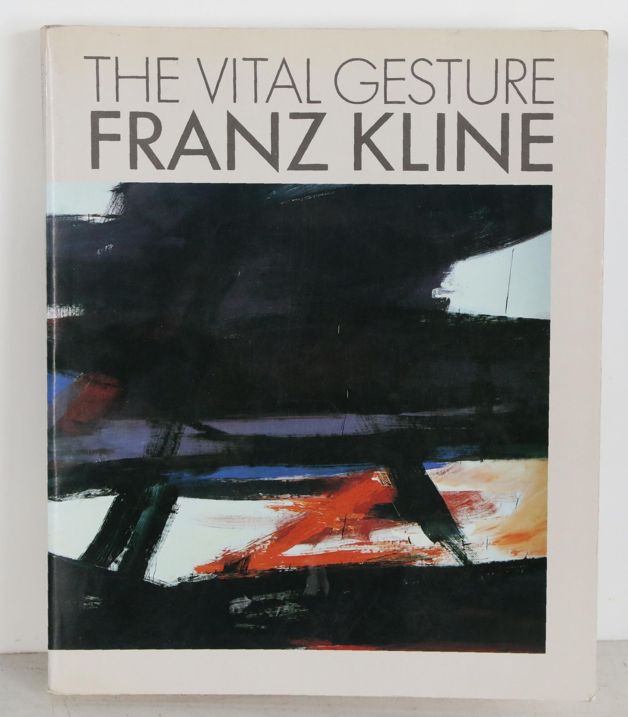 Franz Josef Kline Abstract Expressionist Oil Painting, Circa 1947 with Catalogue