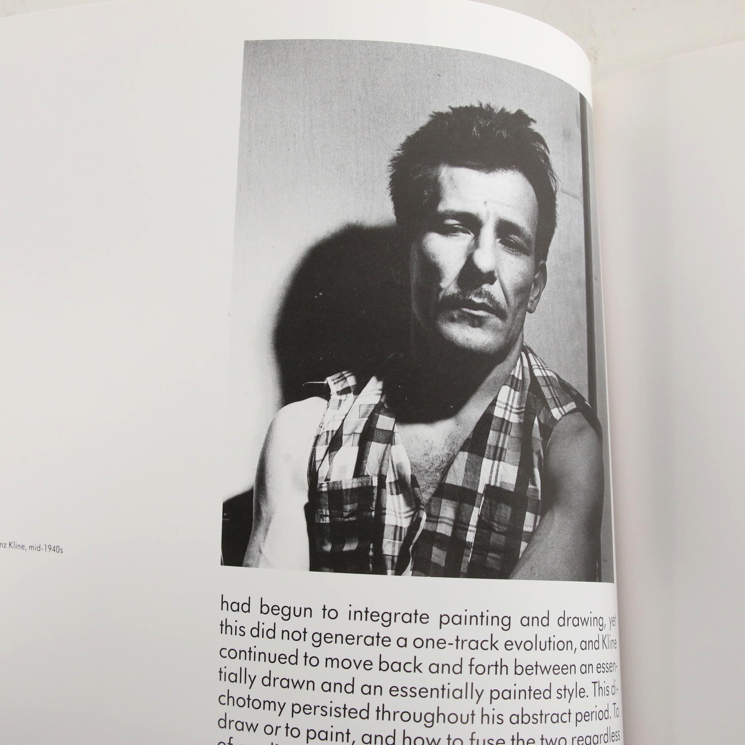 Franz Josef Kline Abstract Expressionist Oil Painting, Circa 1947 with Catalogue