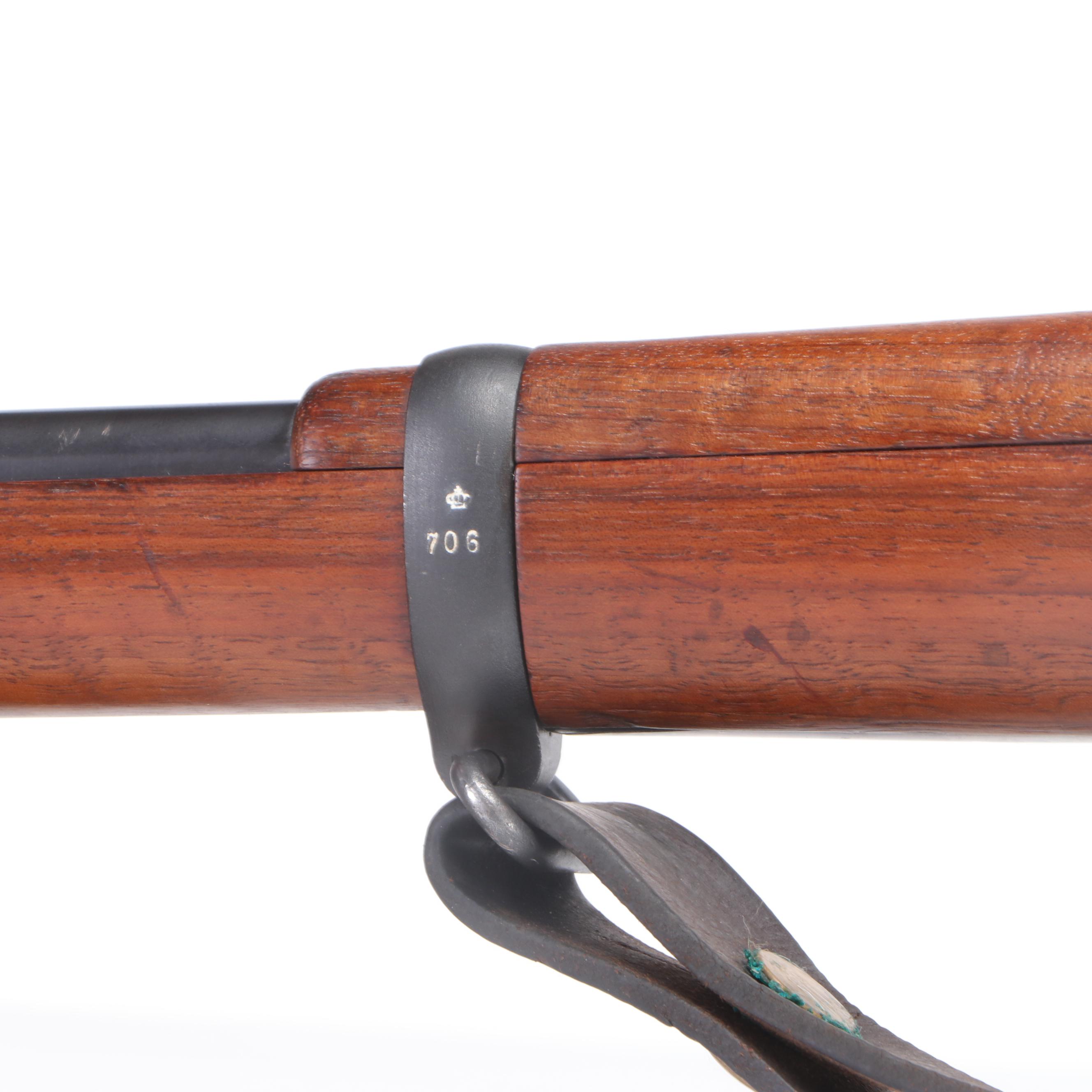 1900 Swedish Mauser Carl Gustafs Stads Gevarsfaktori Bolt Action Rifle