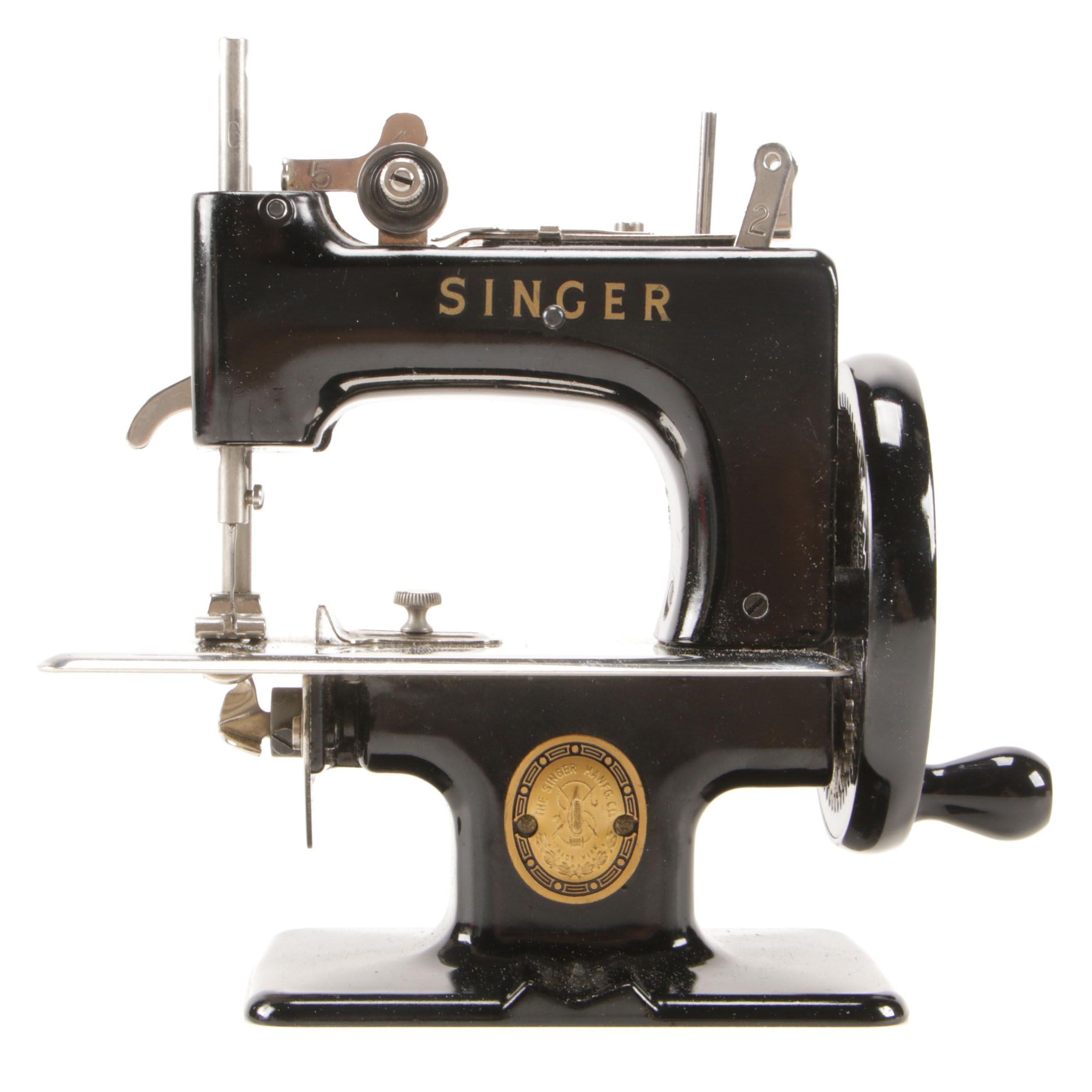 Singer Miniature Hand Crank Sewing Machine
