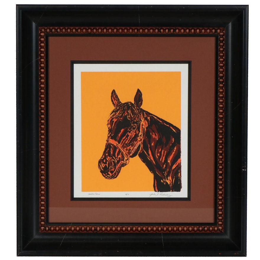 Serigraph "Seattle Slew"