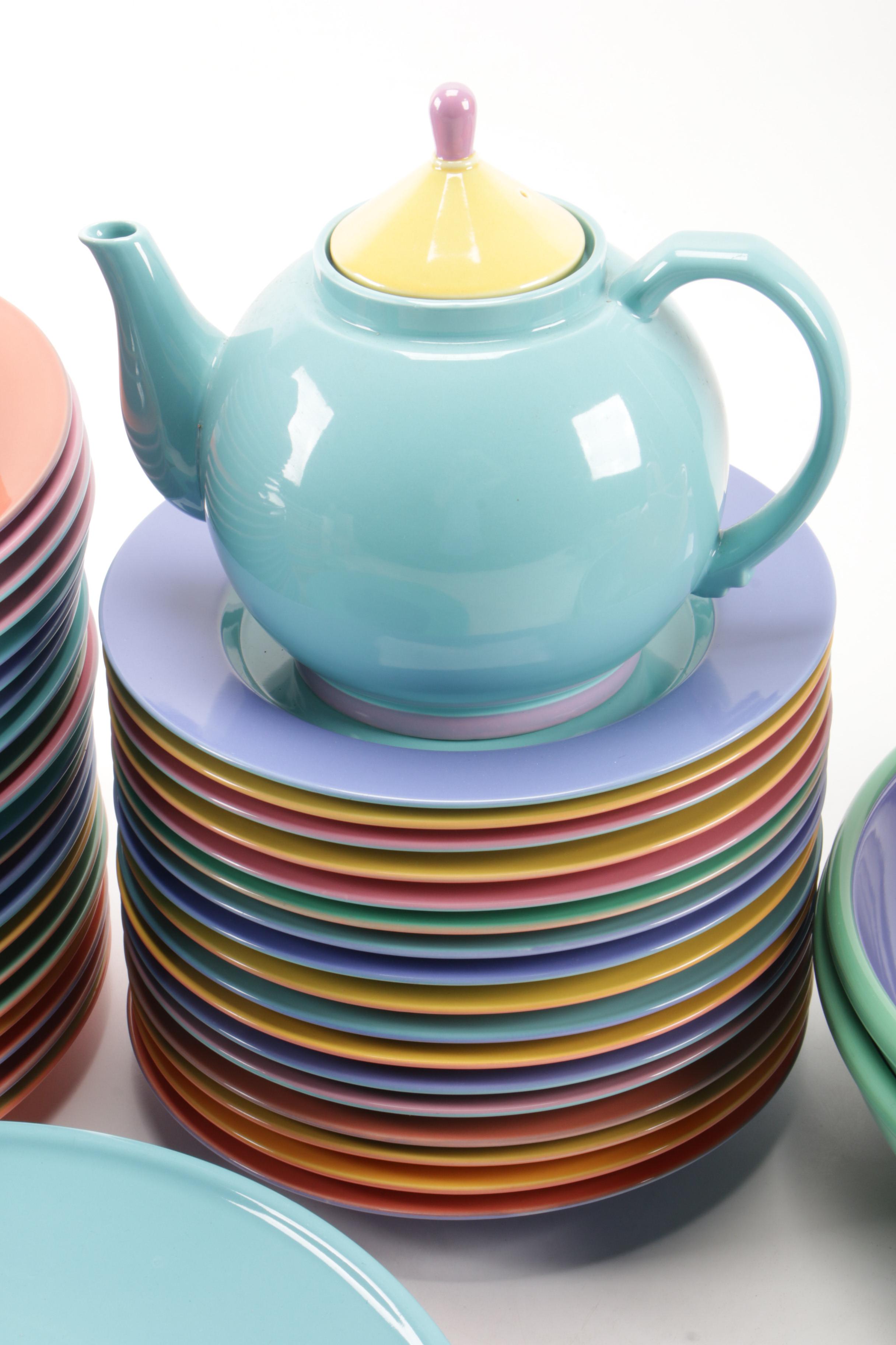 Lindt-Stymeist "Colorways" Stoneware Dinnerware and Serveware Set