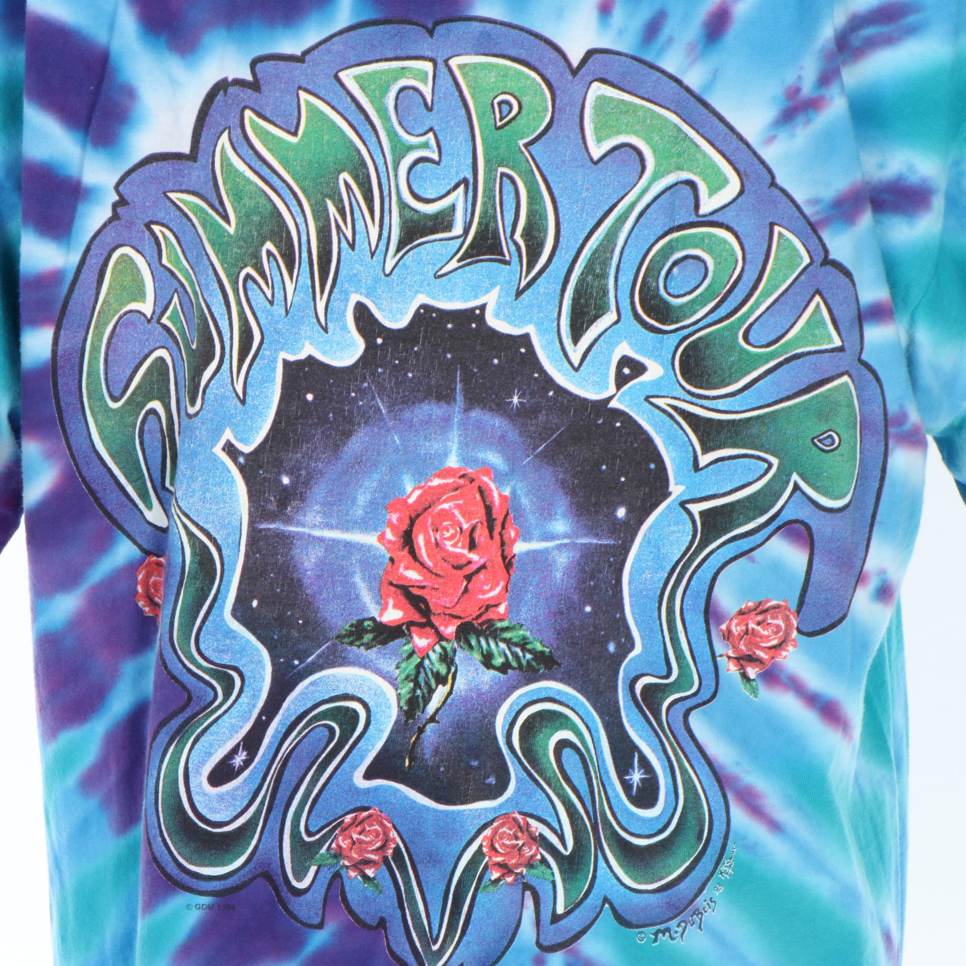 Grateful Dead 1993 Summer Tour and Rise & Fall Tour T-Shirts