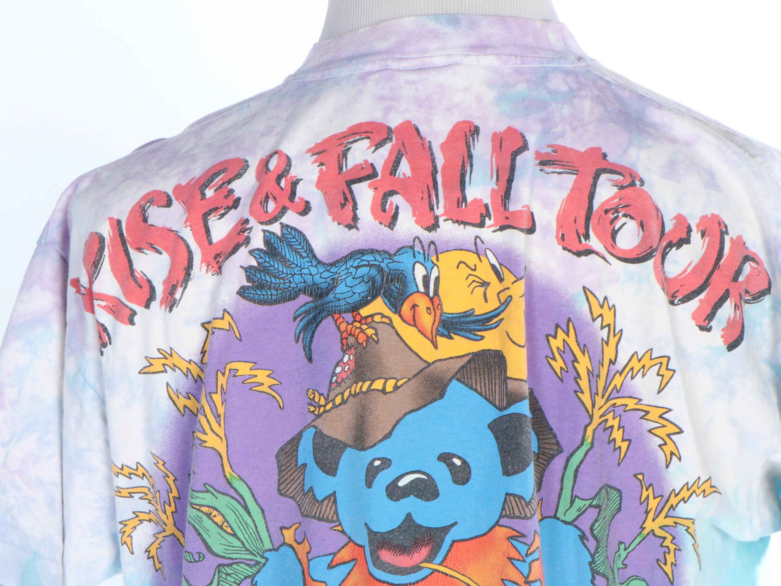 Grateful Dead 1993 Summer Tour and Rise & Fall Tour T-Shirts