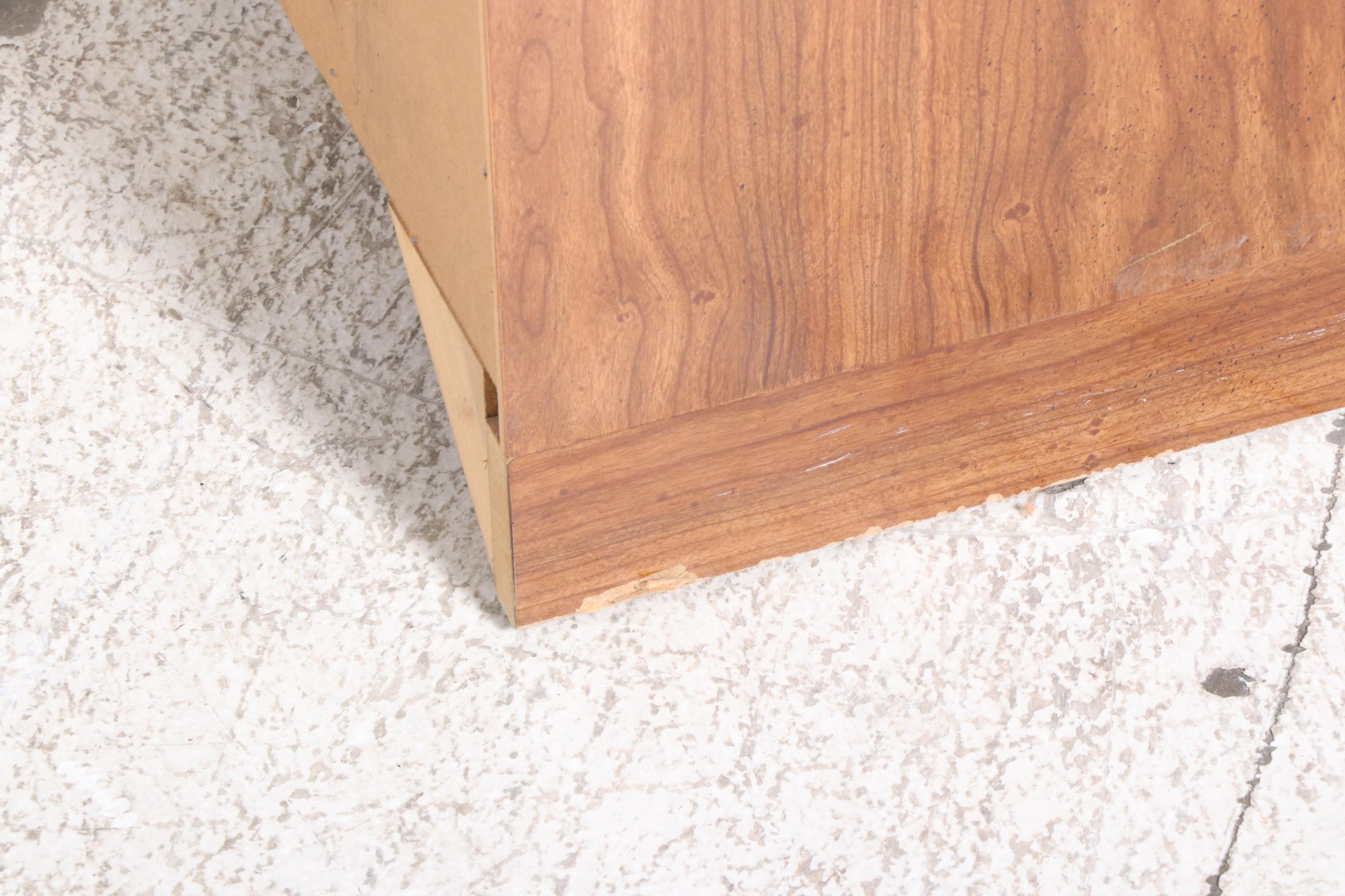 Drexel-Heritage Art Deco Style Maple and Burlwood Armoire, Mid to Late 20th C.