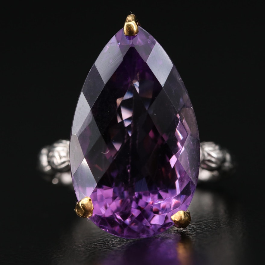 Sterling Silver Amethyst Ring