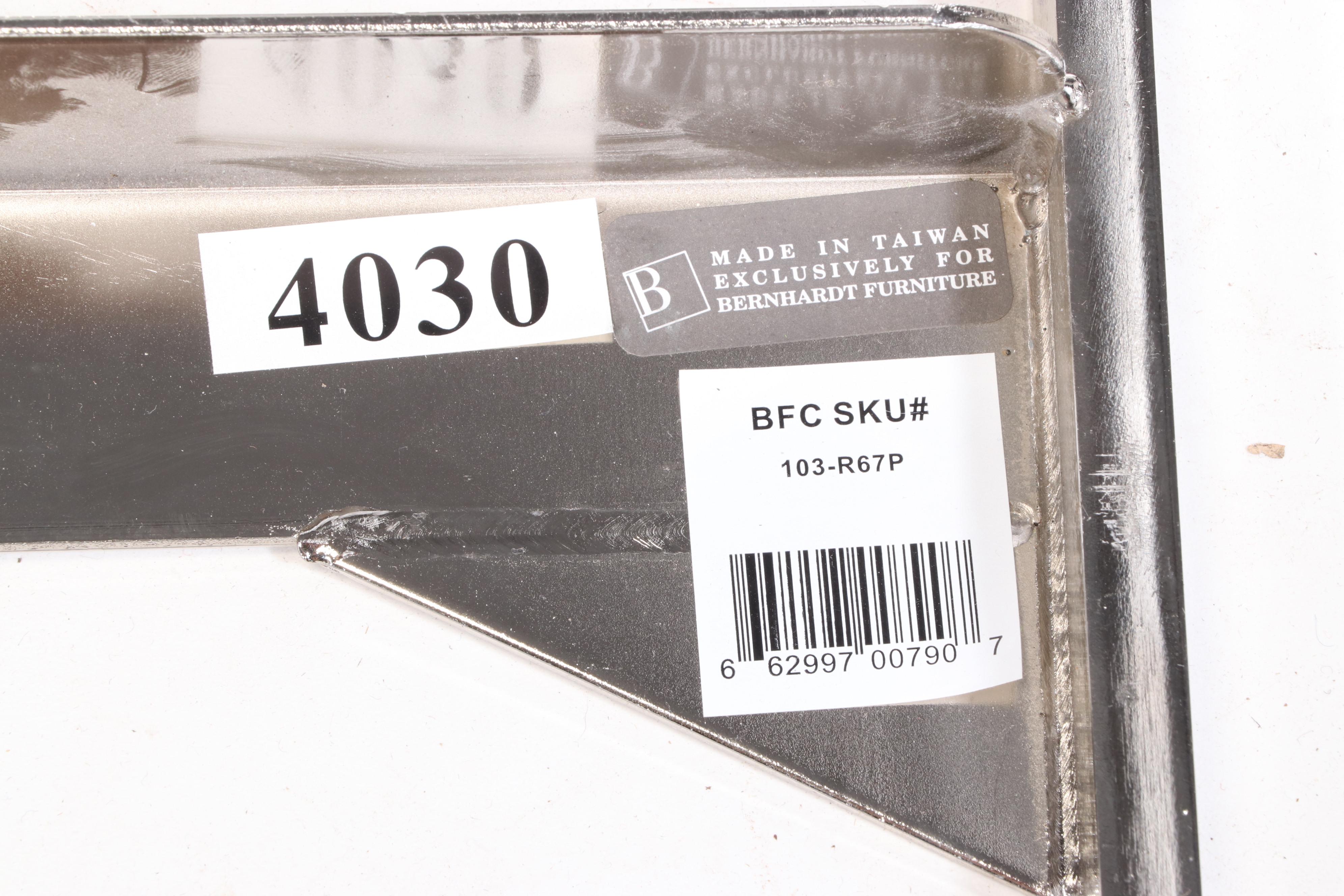 Bernhardt Furniture Chrome Bed Frame in Queen Size