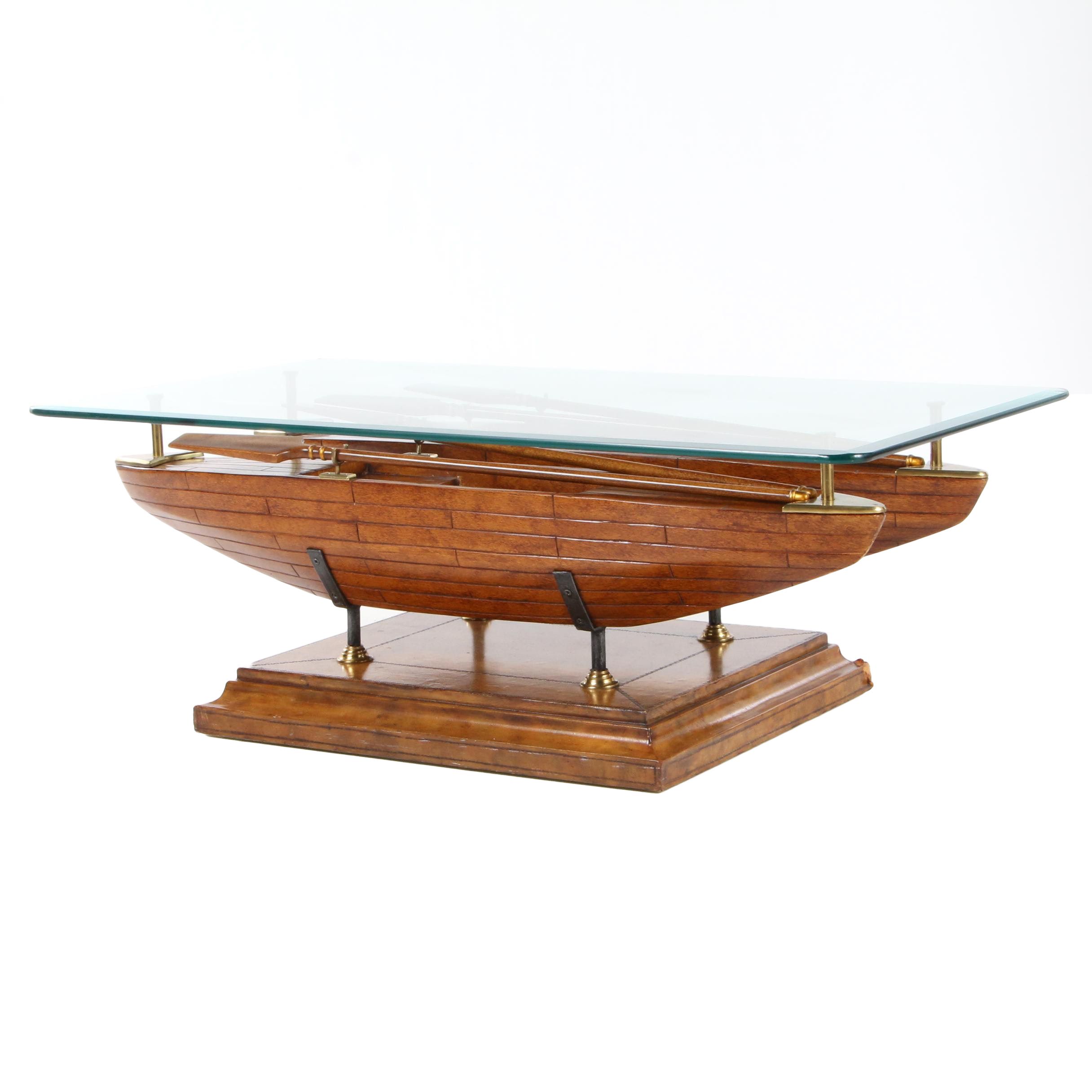 Maitland-Smith Nautical Themed Coffee Table