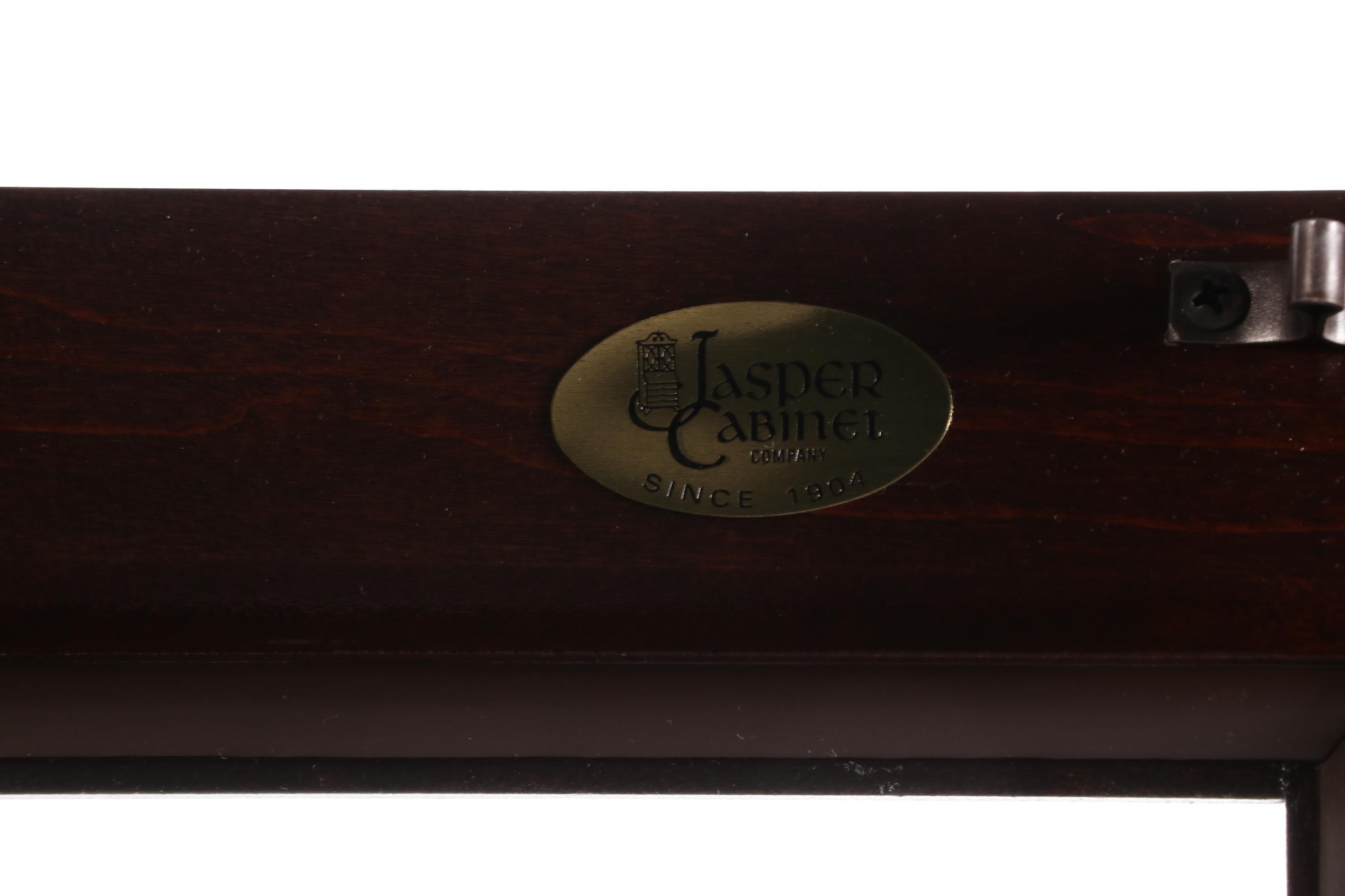 Jasper Cabinet Company Illuminated Display Cabinet, Late 20th Century