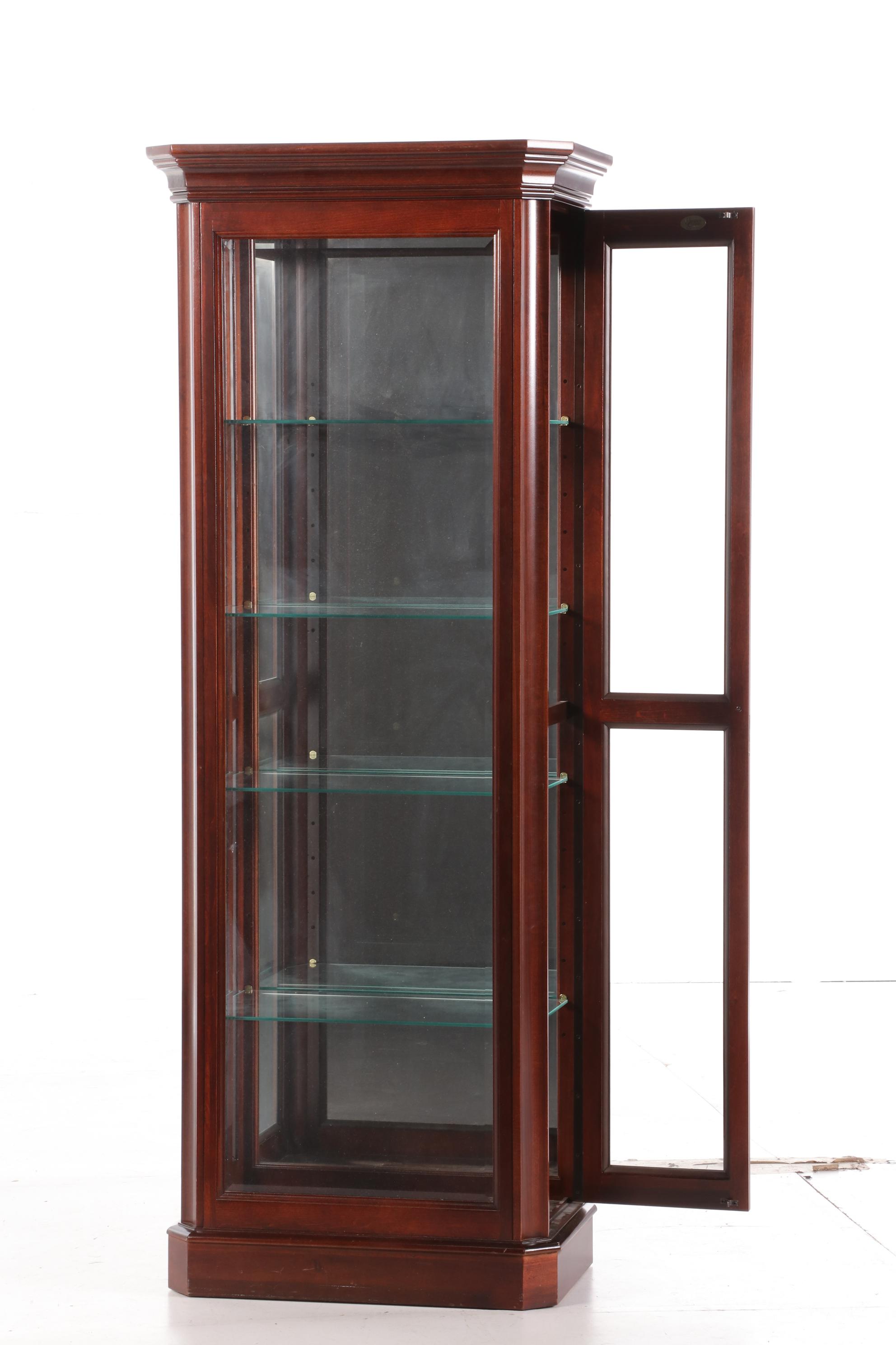 Jasper Cabinet Company Illuminated Display Cabinet, Late 20th Century