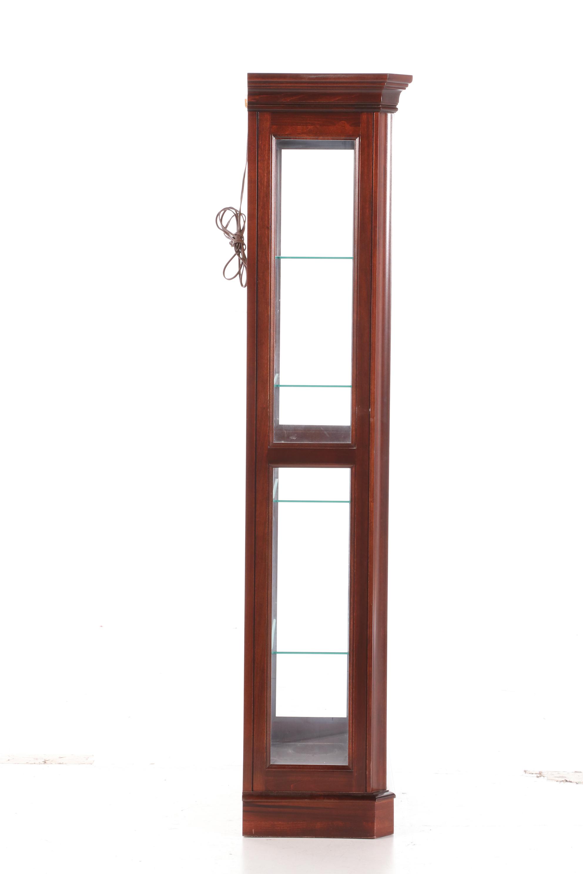 Jasper Cabinet Company Illuminated Display Cabinet, Late 20th Century