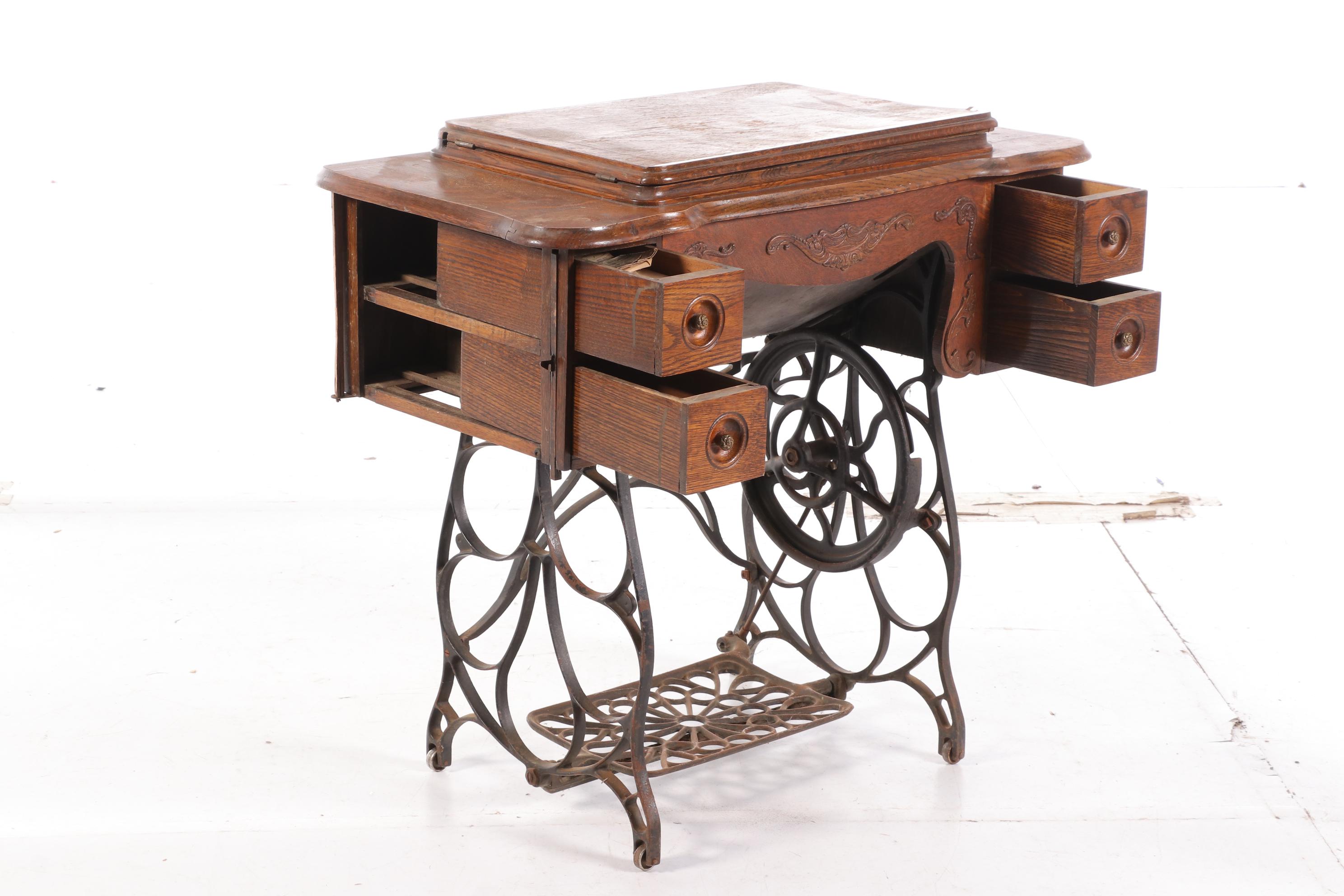 Minnesota "Model A" Sewing Machine with Original Receipt, Early 20th Century