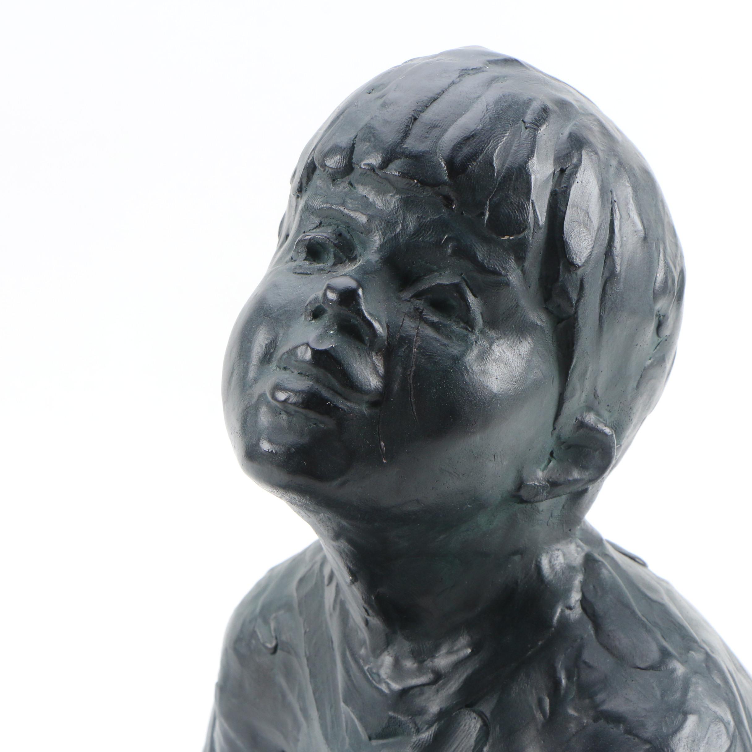 Gary Lee Price Cast Bronze Sculpture "Day Dreams I," 2000