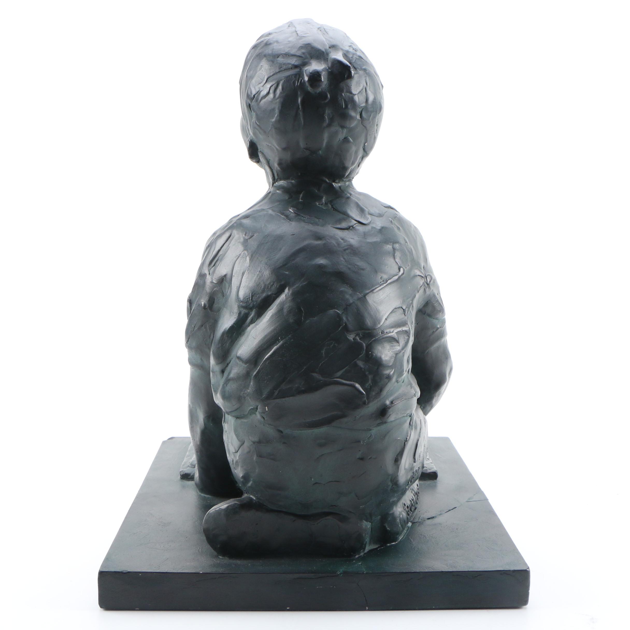 Gary Lee Price Cast Bronze Sculpture "Day Dreams I," 2000