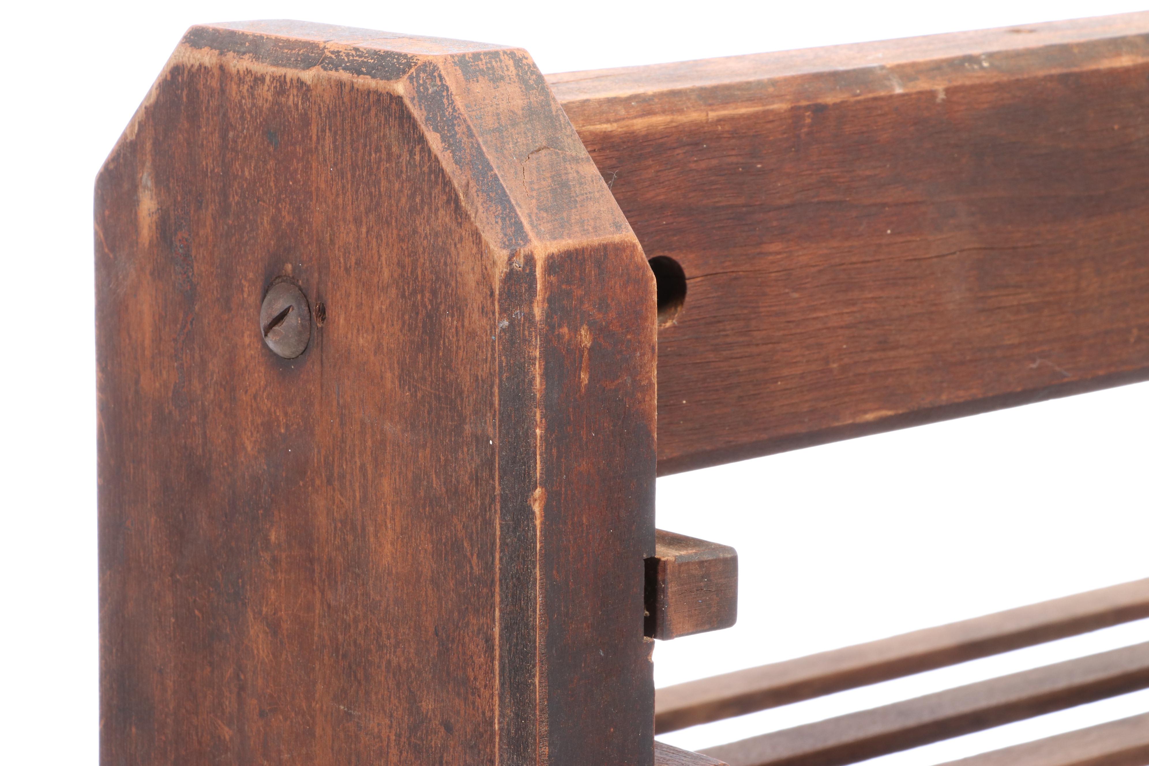 Industrial Trestle-Base Drying Rack