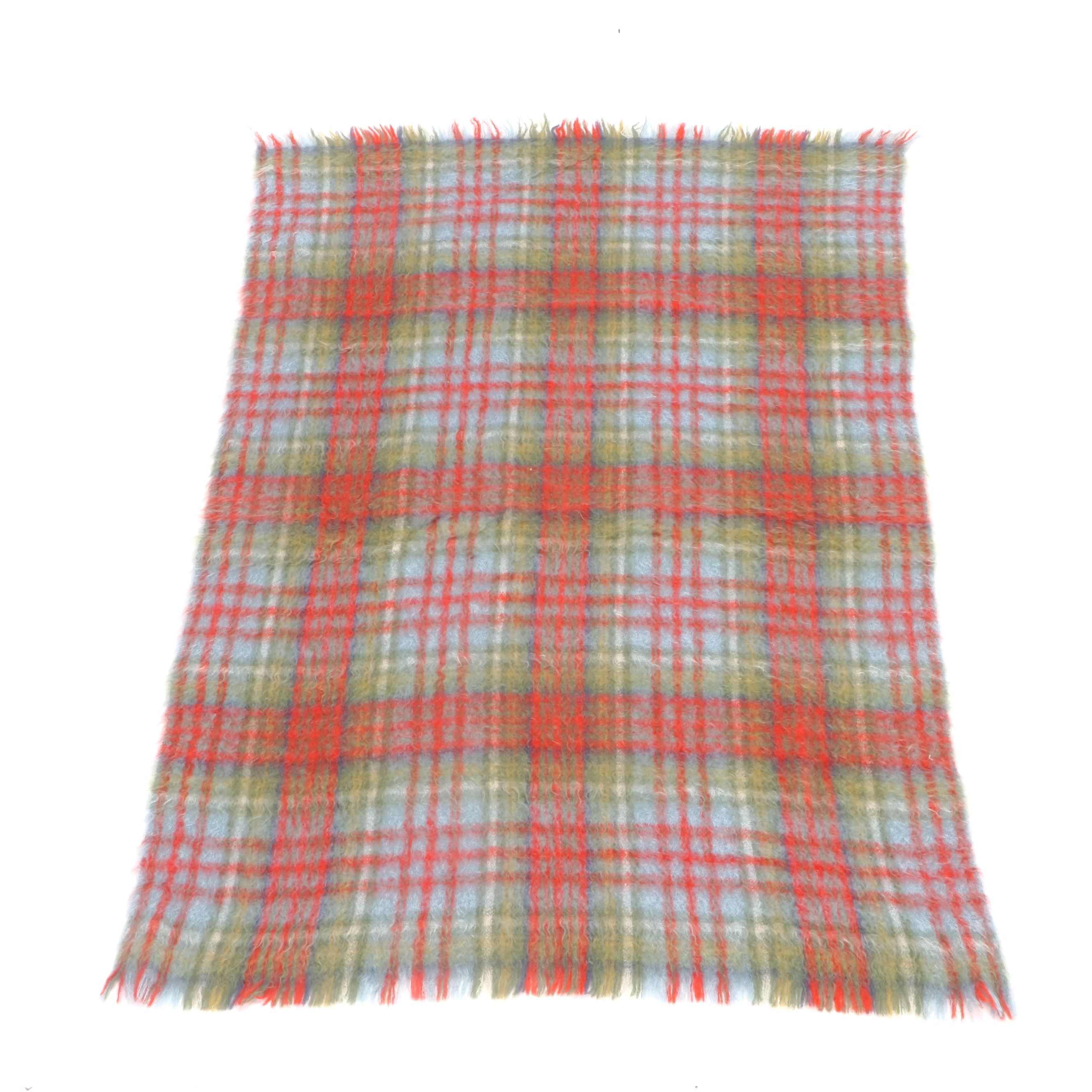 Andrew Stewart Anderson Scottish Mohair Blanket