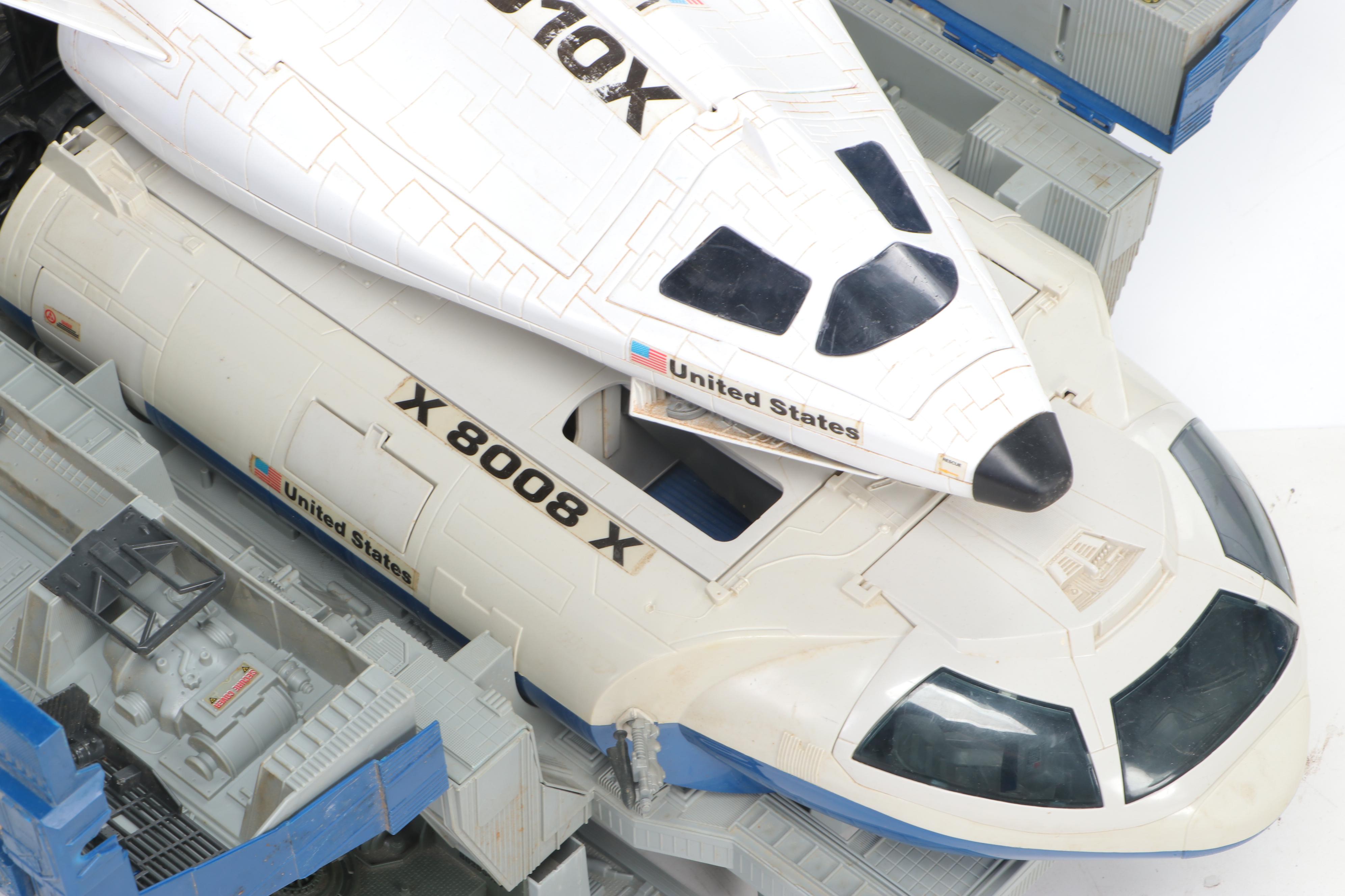 Hasbro G.I. Joe 7 Defiant Space Station/Shuttle and Star Wars Figures, 1980s