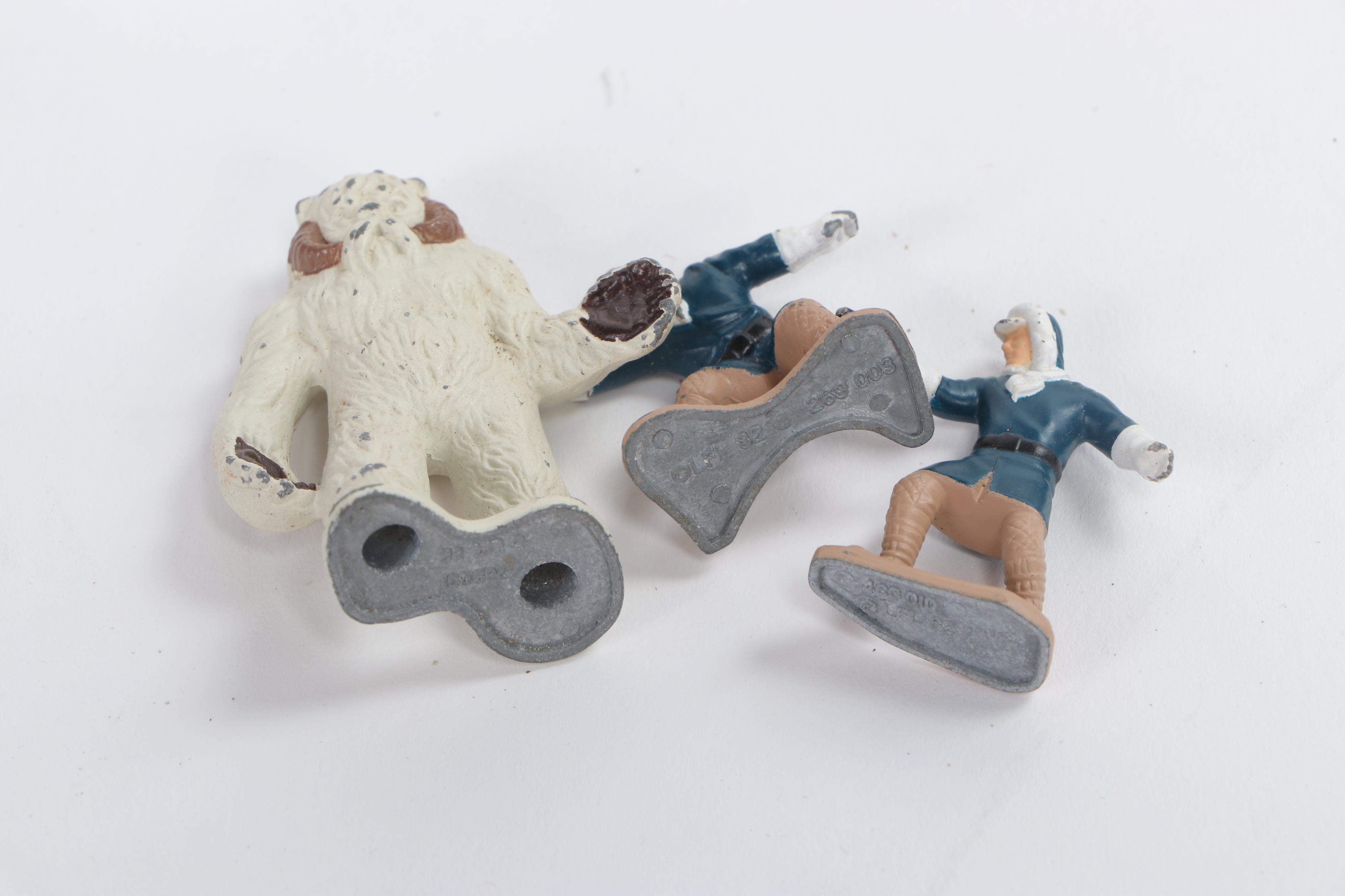 Hasbro G.I. Joe 7 Defiant Space Station/Shuttle and Star Wars Figures, 1980s