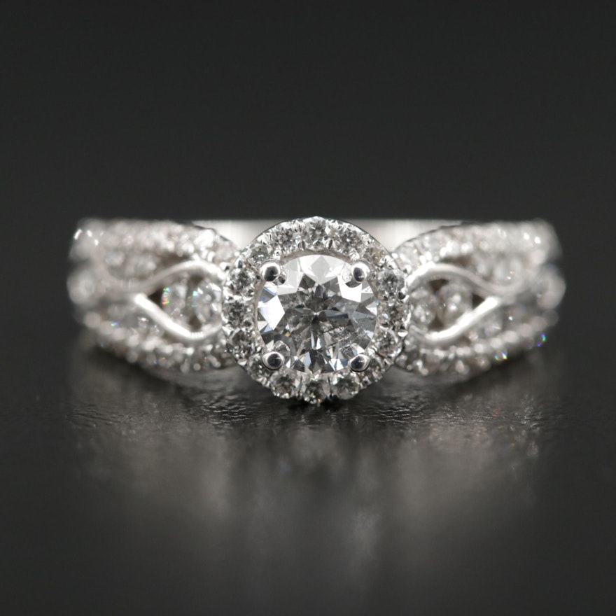 14K 1.16 CTW Diamond Ring