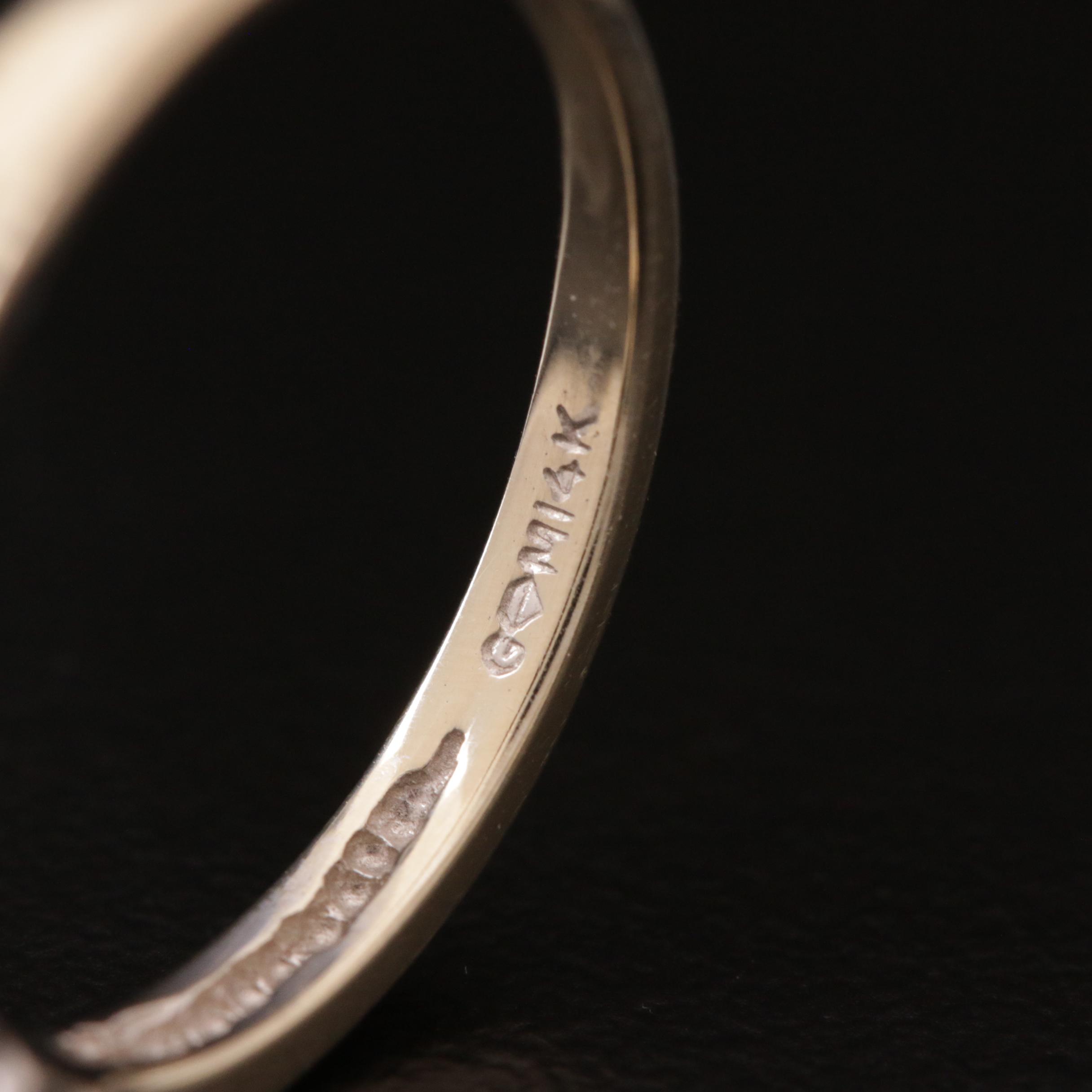 14K Gold Diamond Ring