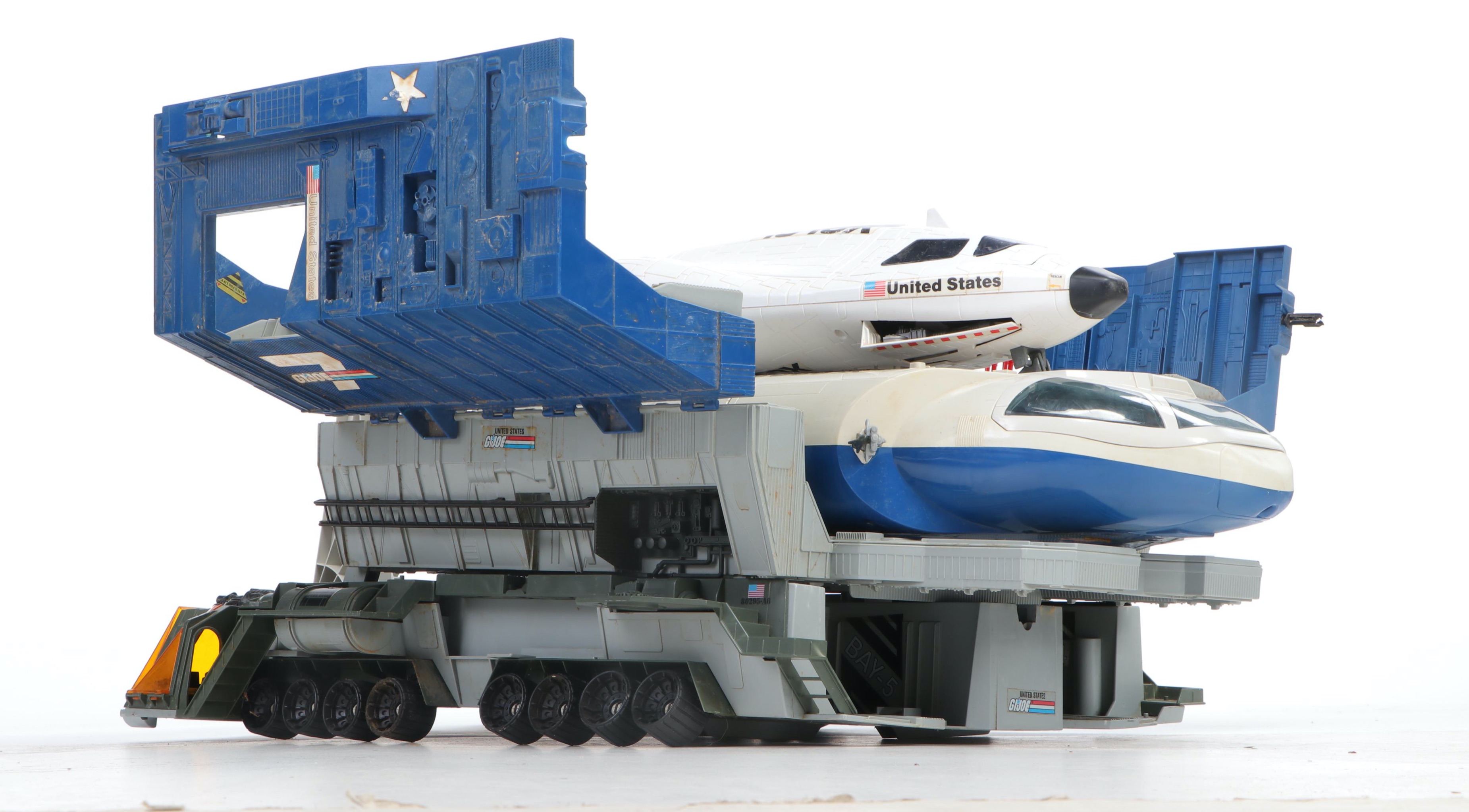 Hasbro G.I. Joe 7 Defiant Space Station/Shuttle and Star Wars Figures, 1980s