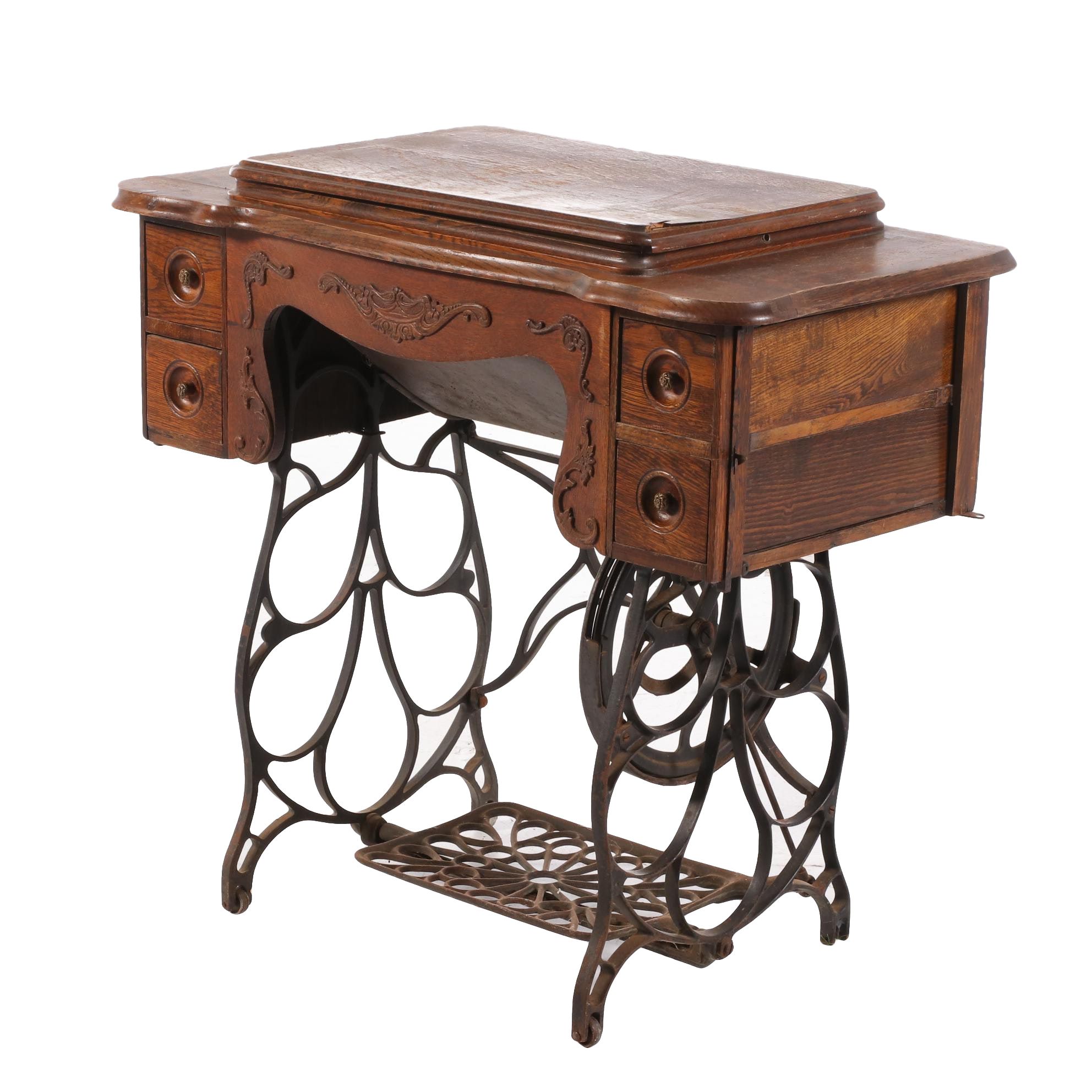 Minnesota "Model A" Sewing Machine with Original Receipt, Early 20th Century