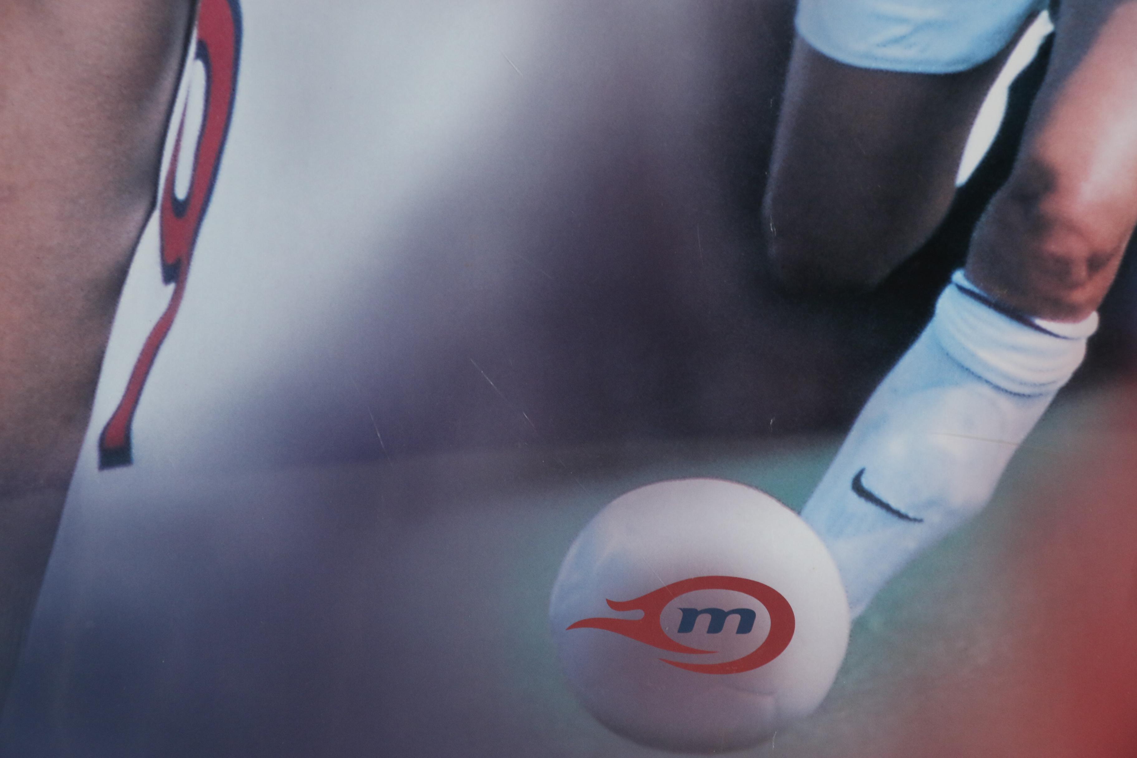 Nike Mia Hamm United States Women's National Team Framed Soccer Poster, 1999