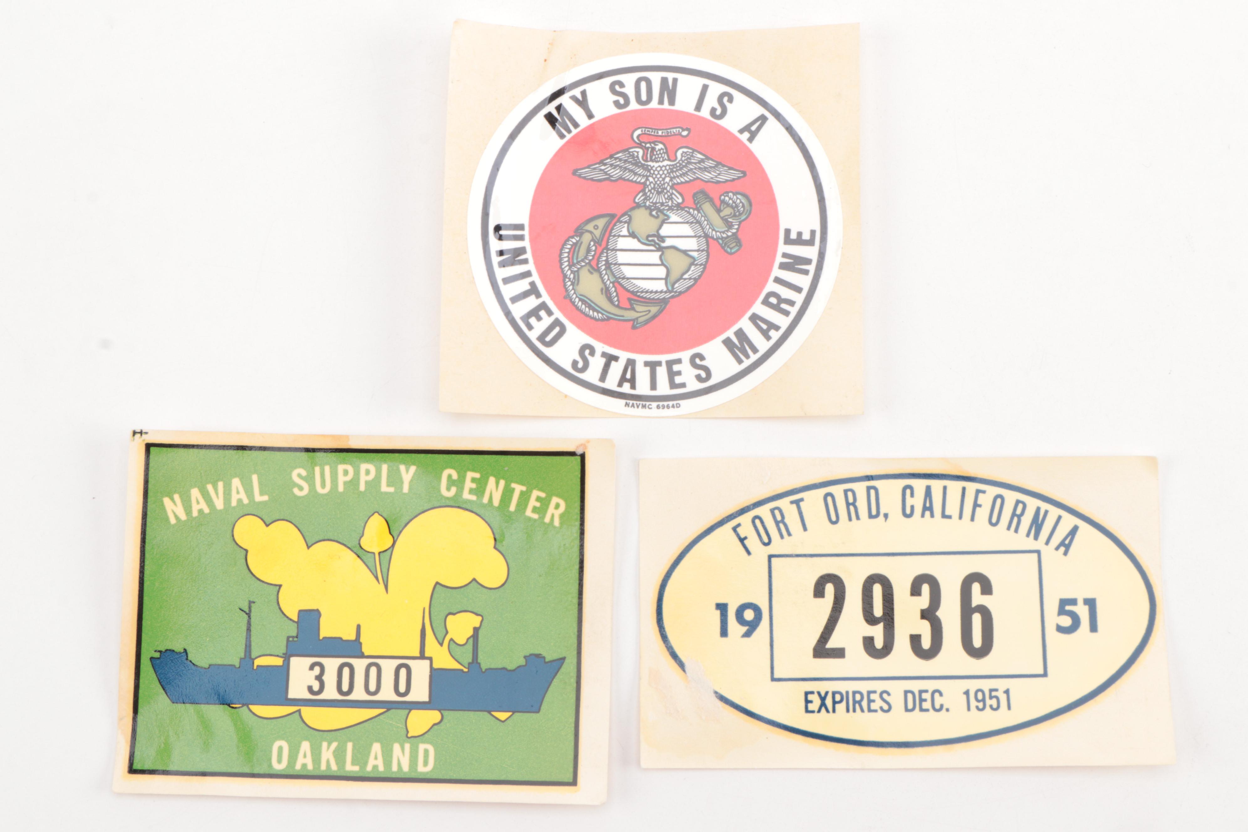 United States Army Separation Paperwork and Memorial Paperwork