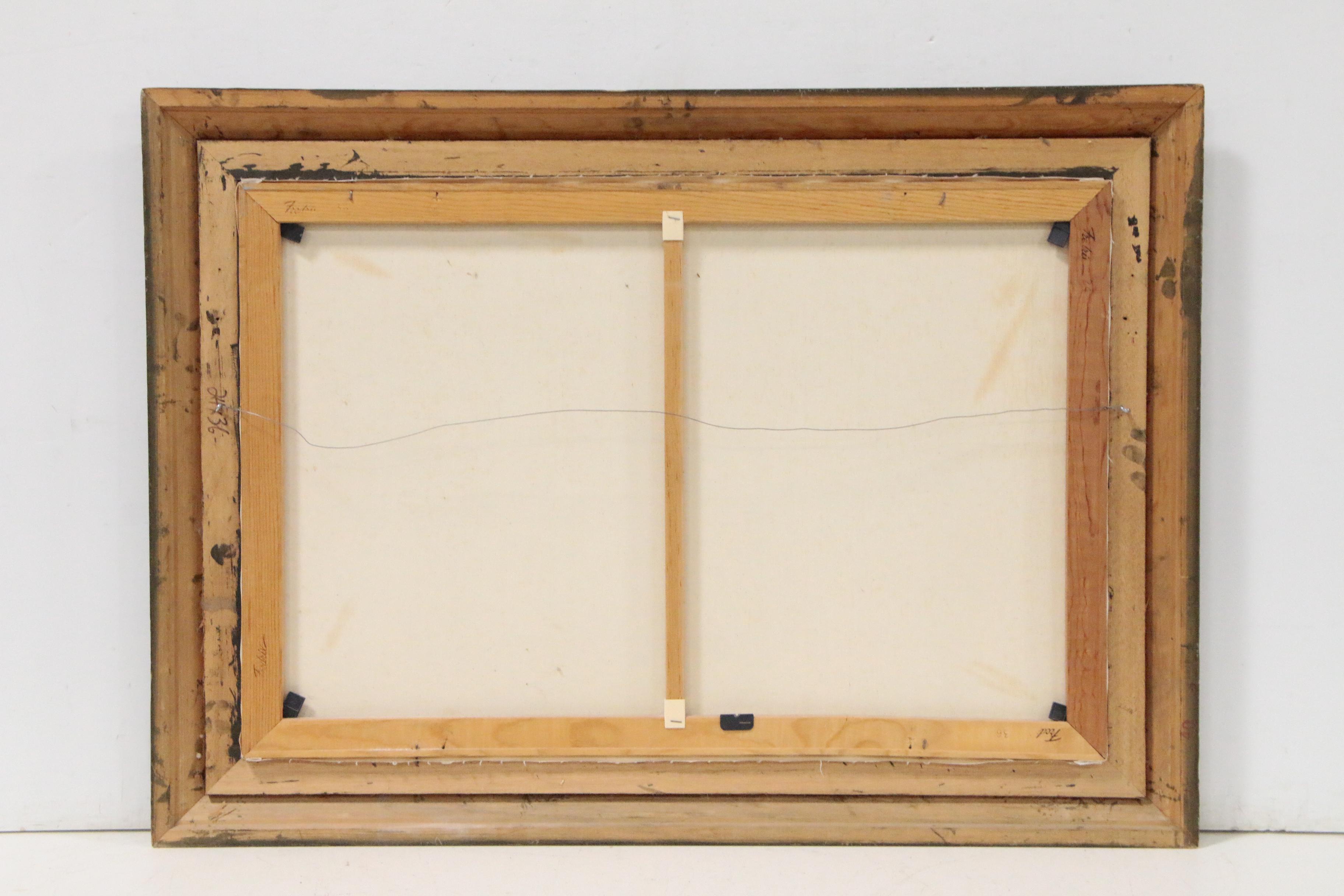 Davie Yazzie Oil Painting "Bighorn's Lookout"