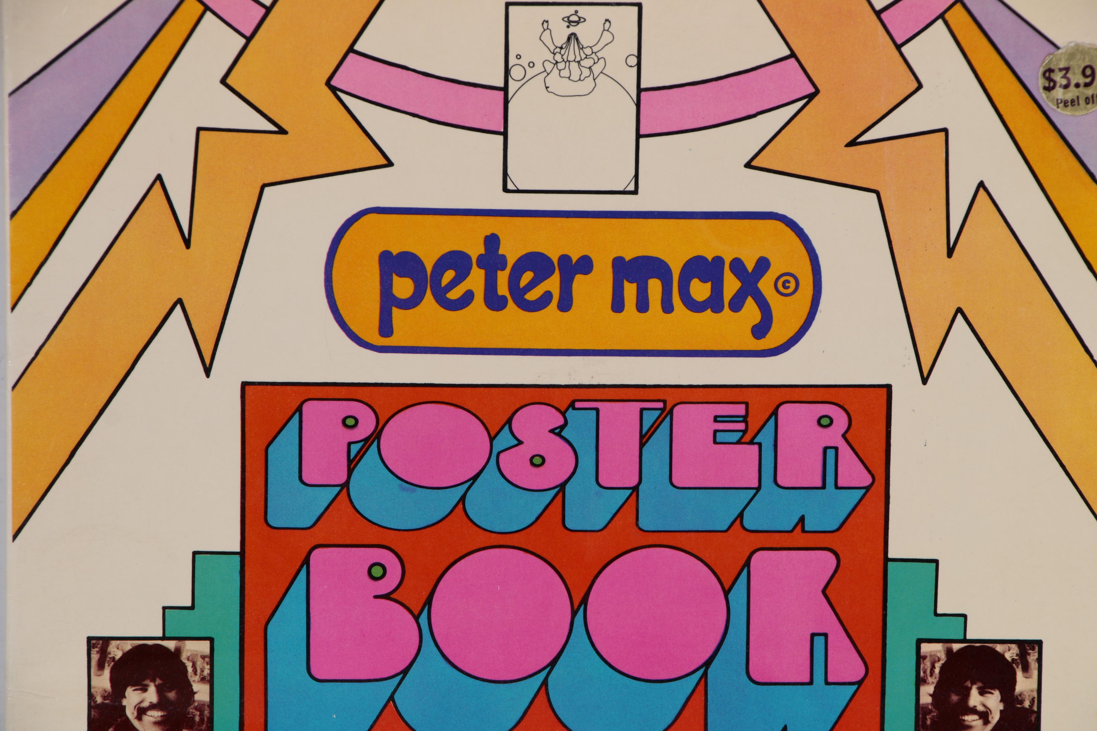 Vintage "Peter Max Poster Book" by Peter Max