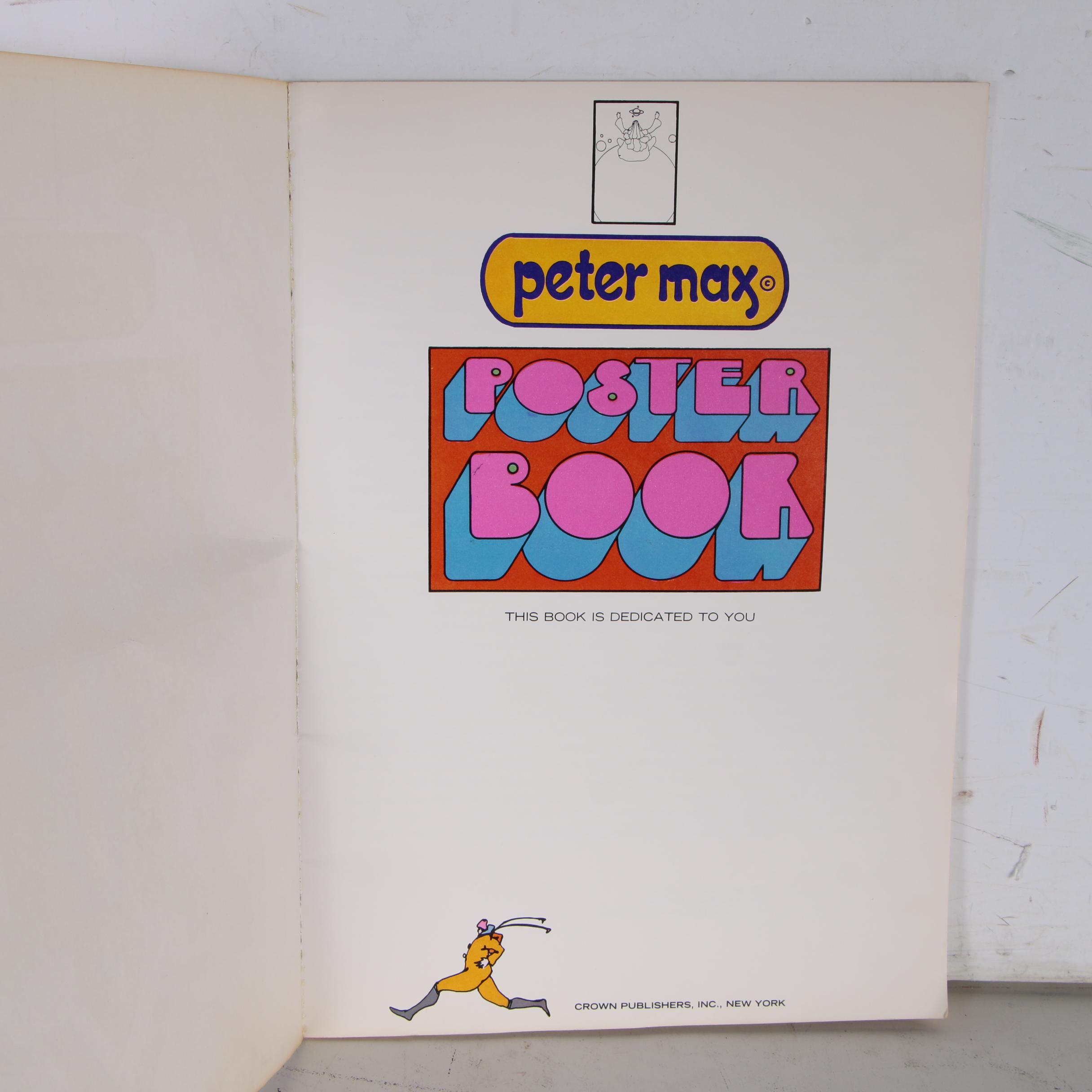 Vintage "Peter Max Poster Book" by Peter Max