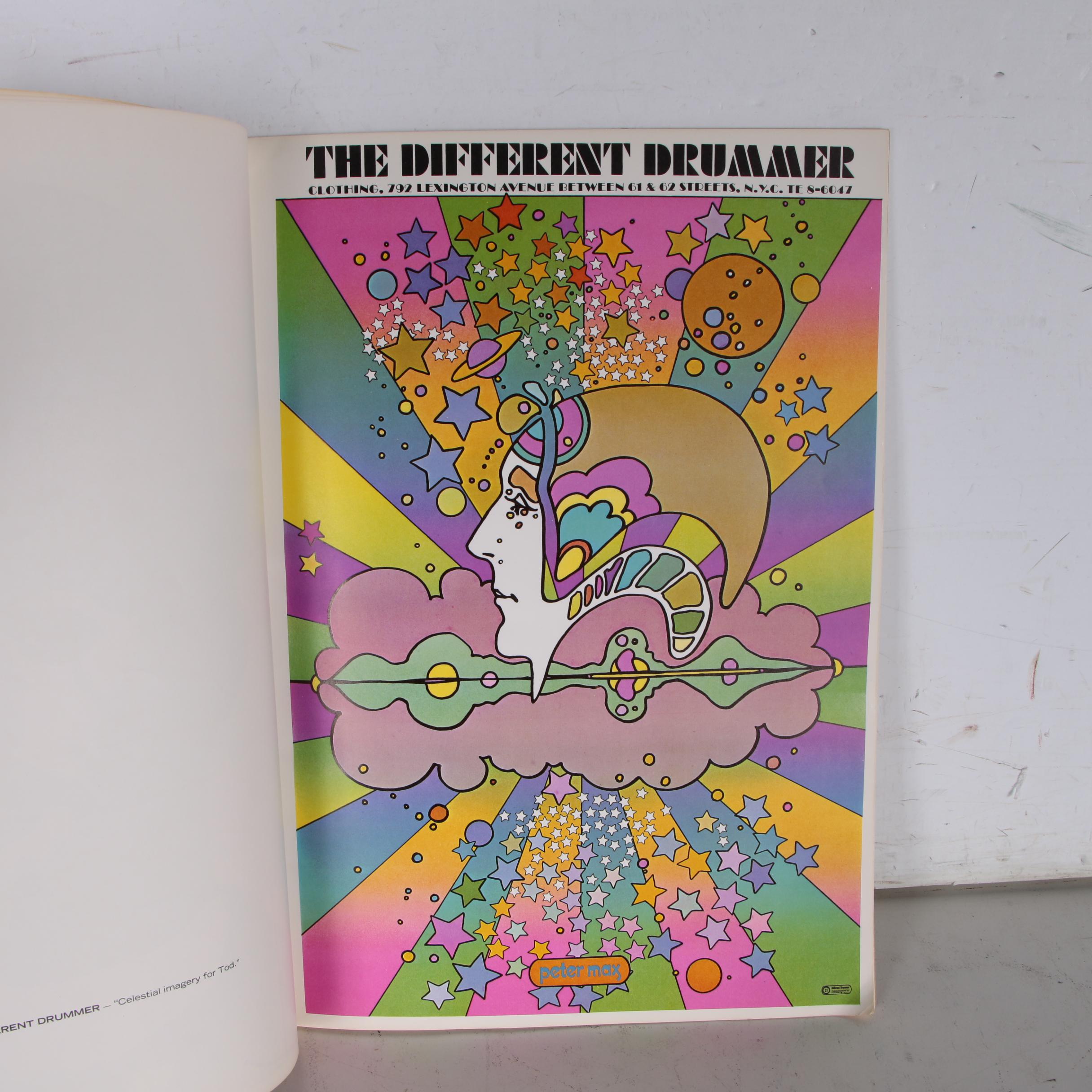 Vintage "Peter Max Poster Book" by Peter Max