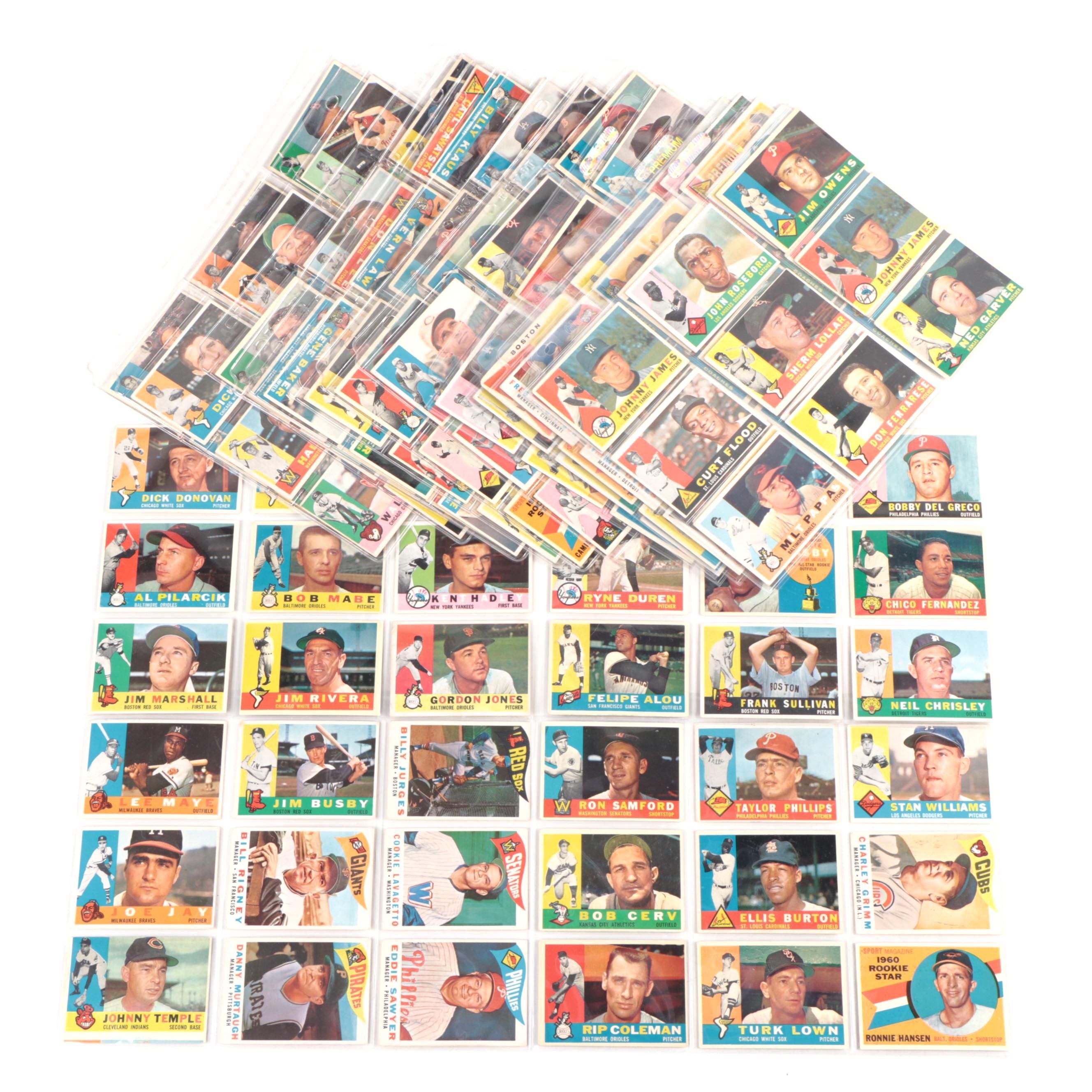 1960 Topps Baseball Cards